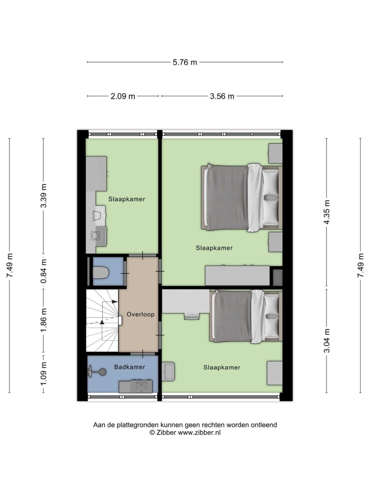 Midaslaan 10 plattegrond 4