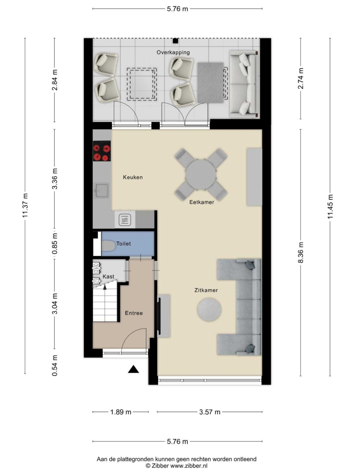 Midaslaan 10 plattegrond