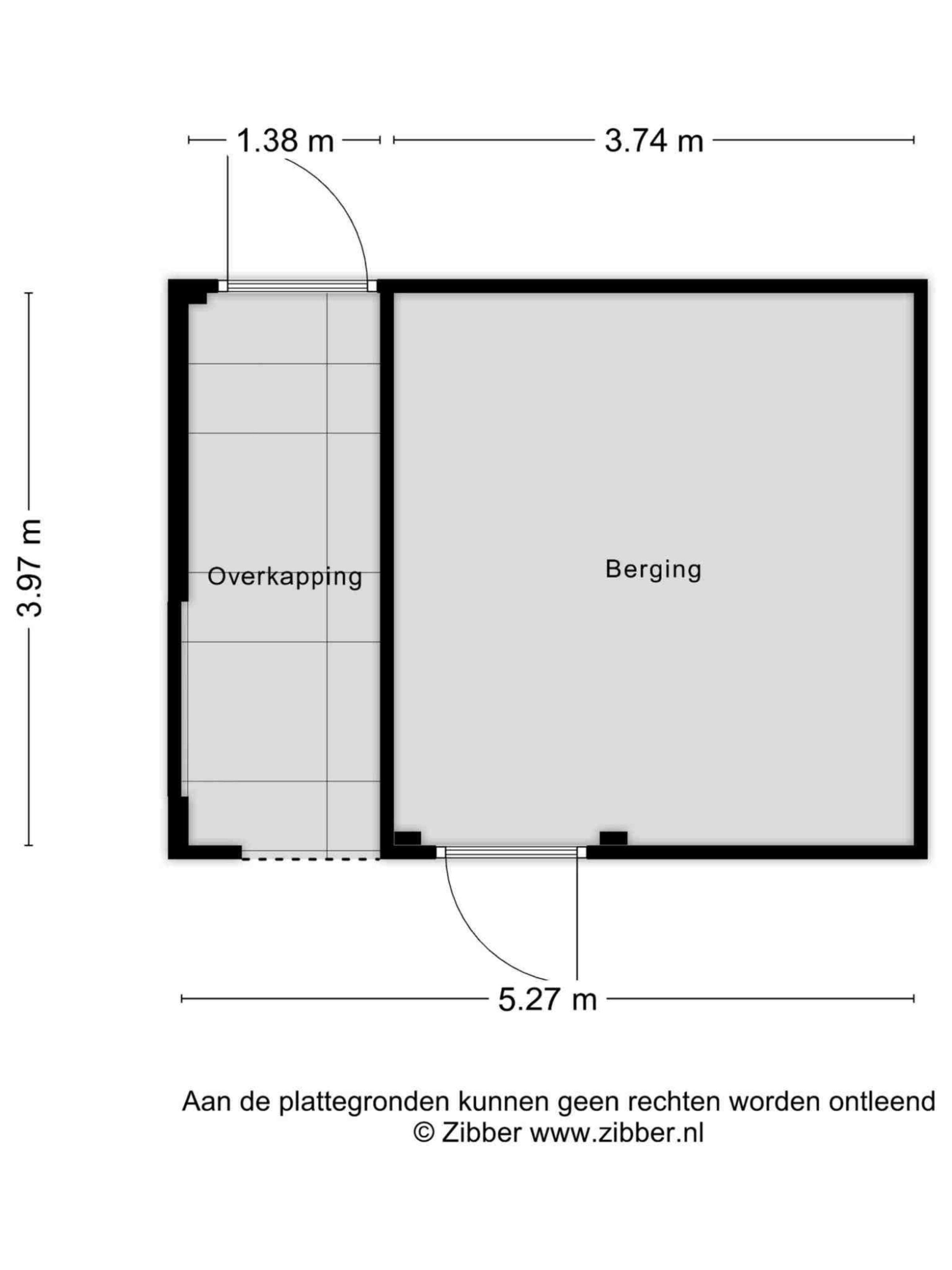 Spaarnestraat 38 plattegrond 3