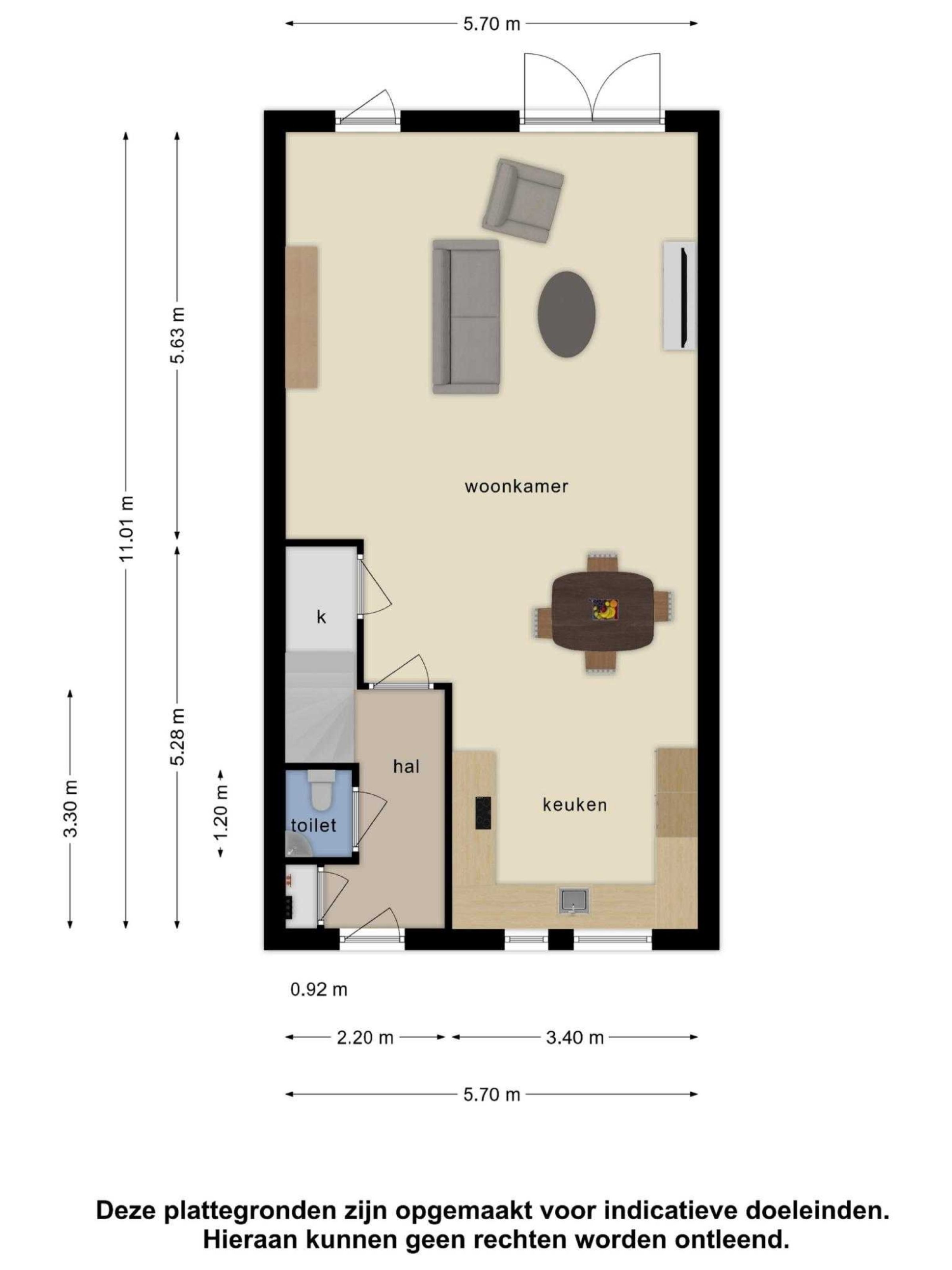 Herenlaan 165 plattegrond