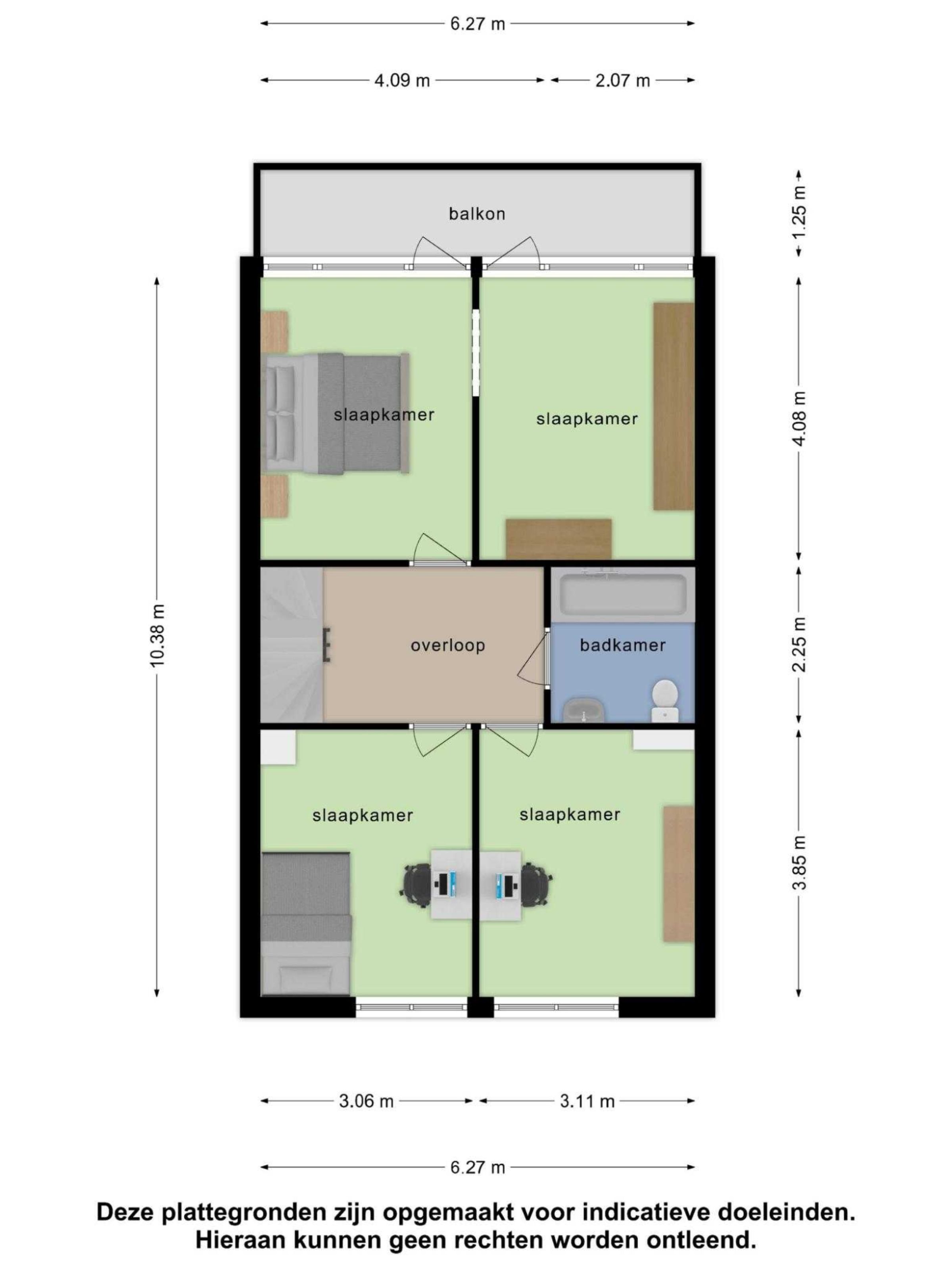 Grevenmacherhof 52 plattegrond 3