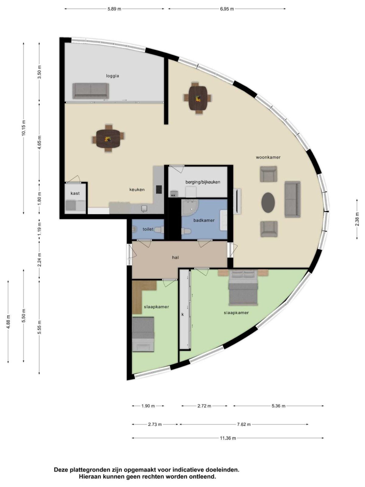 Ds Theodor Fliednerstraat 231 plattegrond