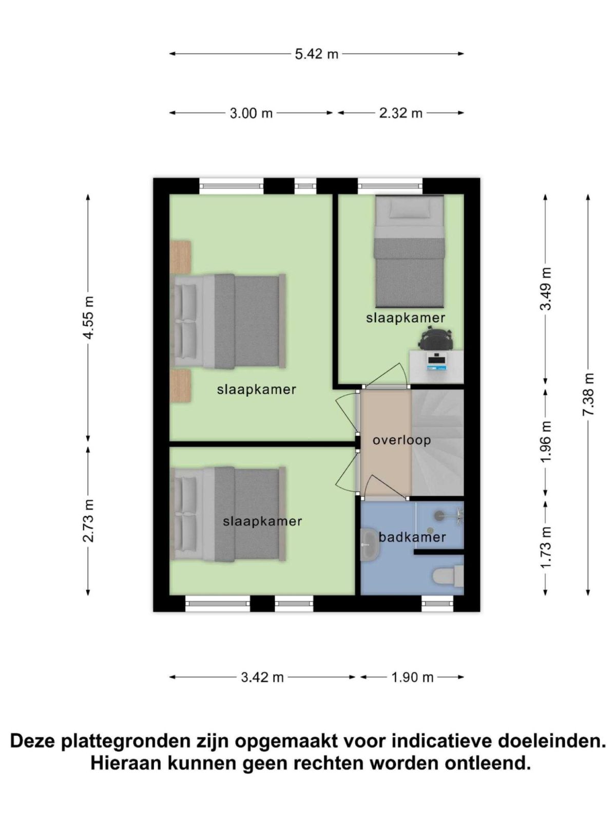 Seinelaan 15 plattegrond 3