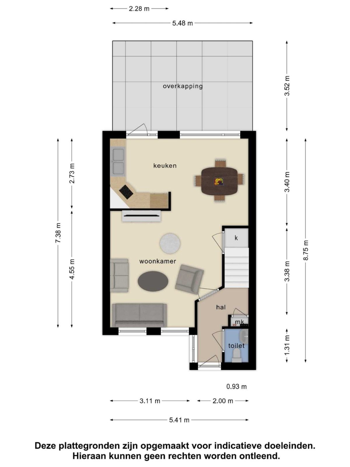 Seinelaan 15 plattegrond