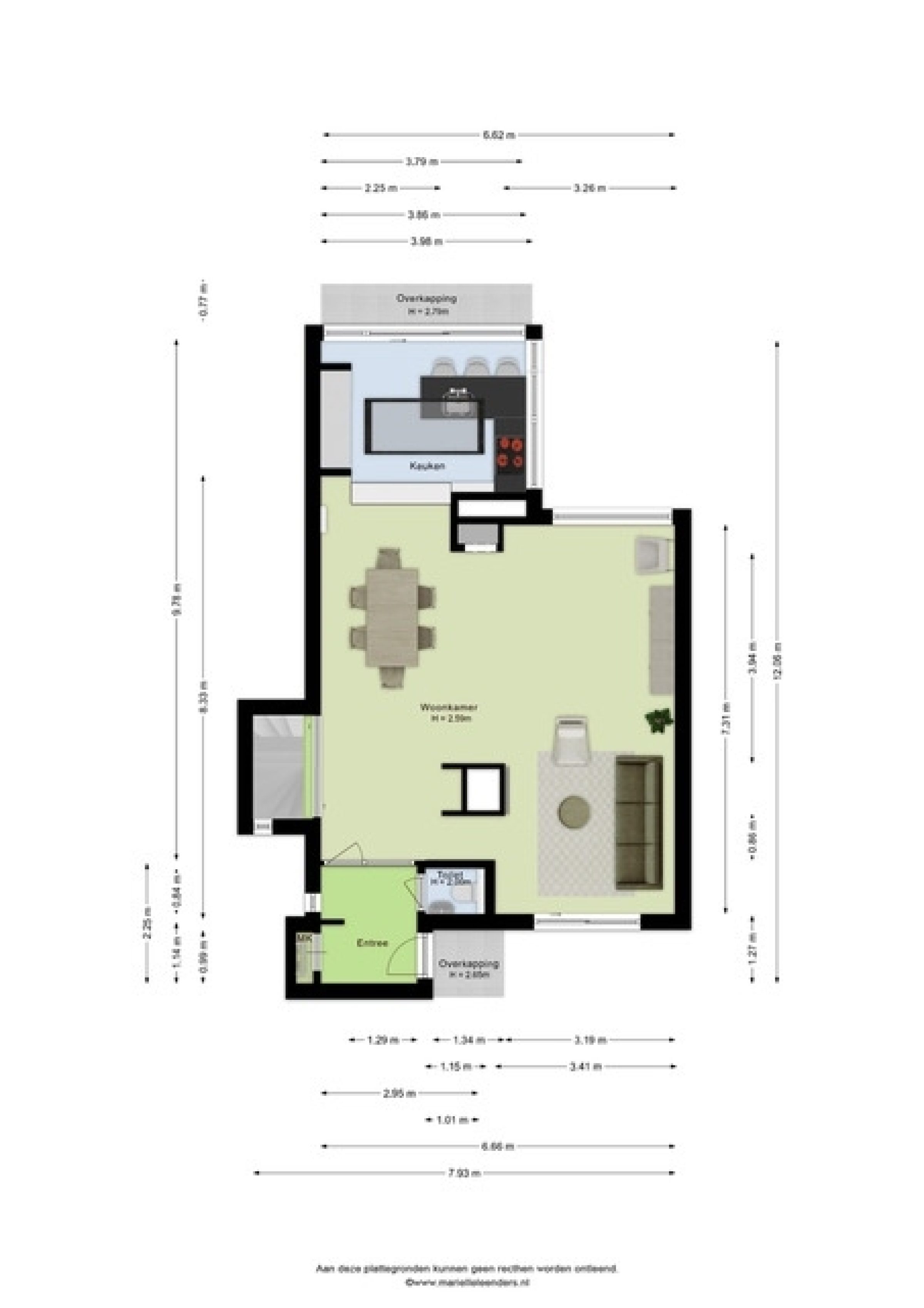 Tweevoren 43 plattegrond