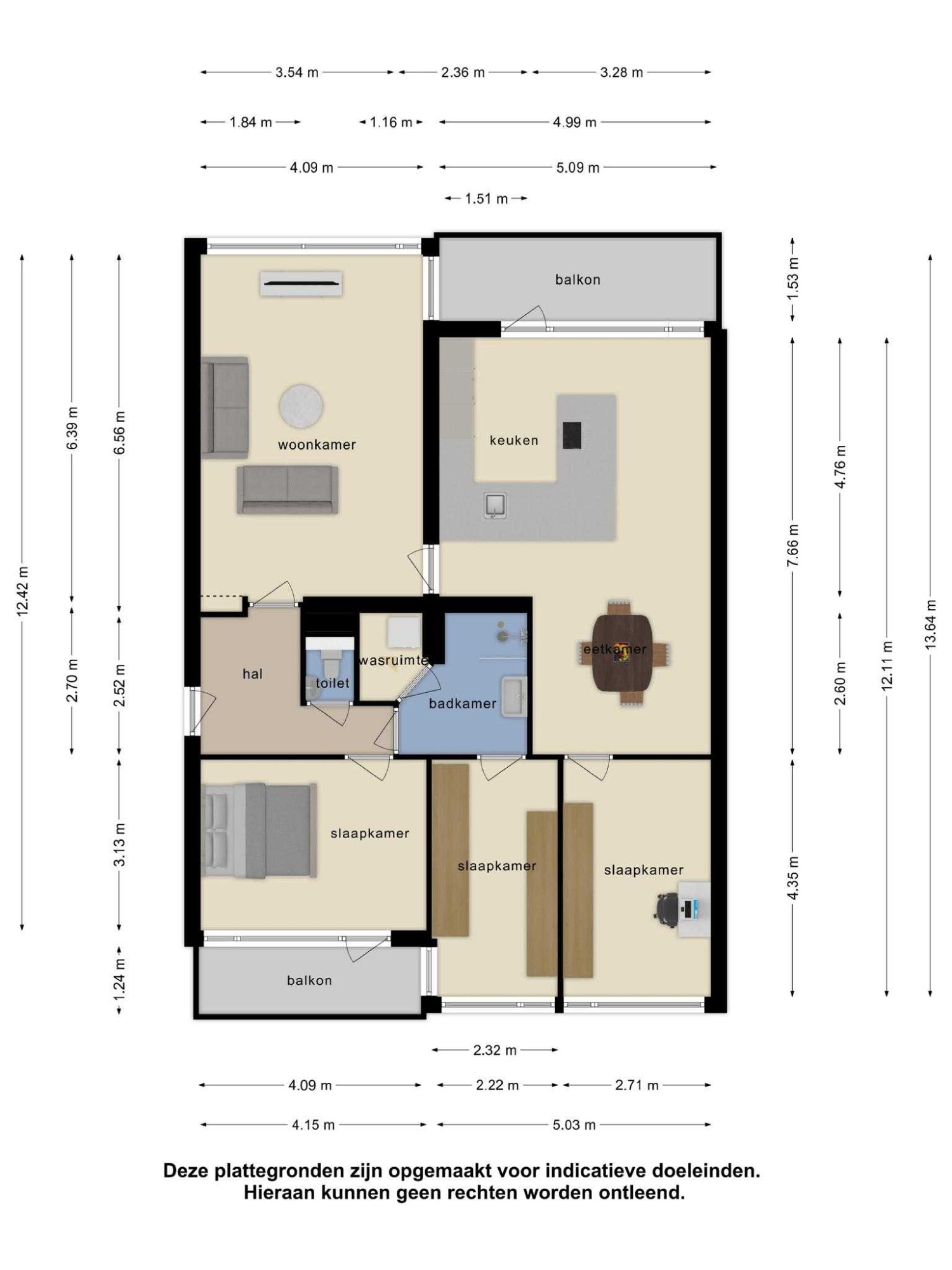 Venuslaan 255 plattegrond