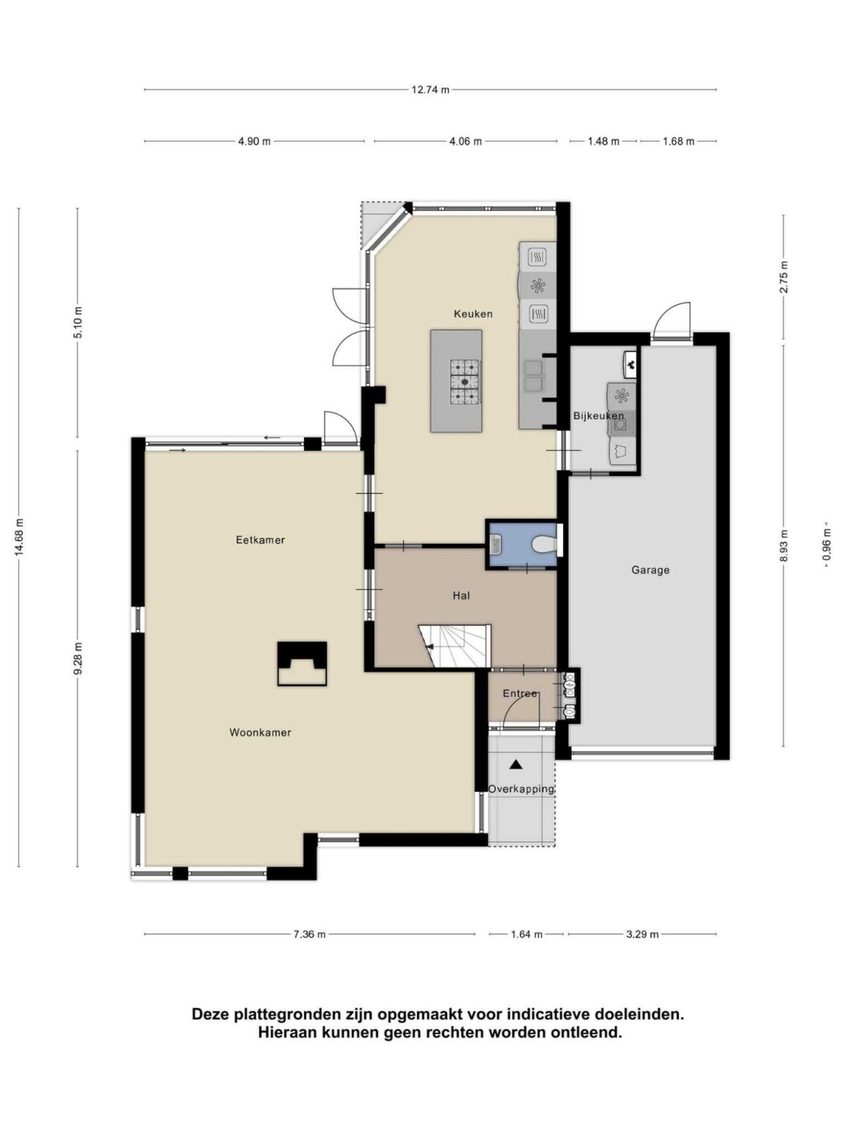 Seinelaan 90 plattegrond