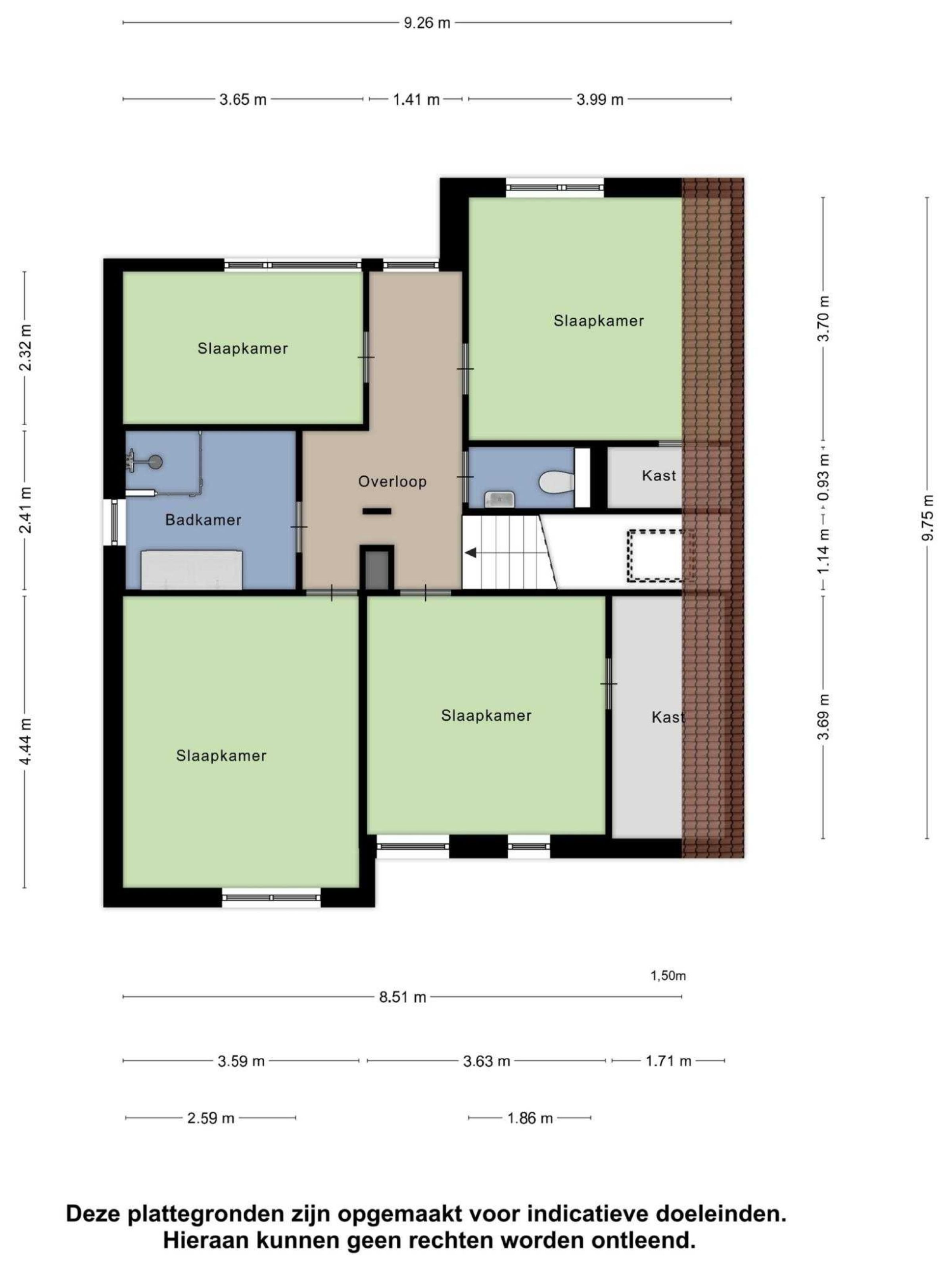 Seinelaan 90 plattegrond 2