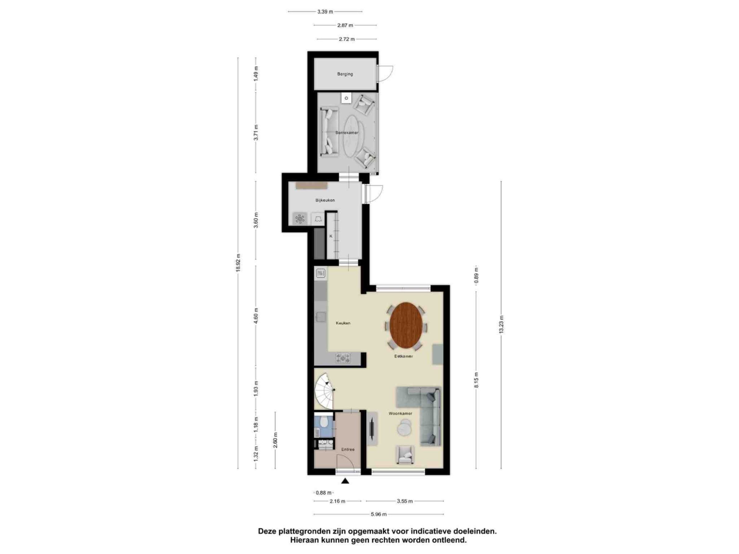 Tarantostraat 3 plattegrond