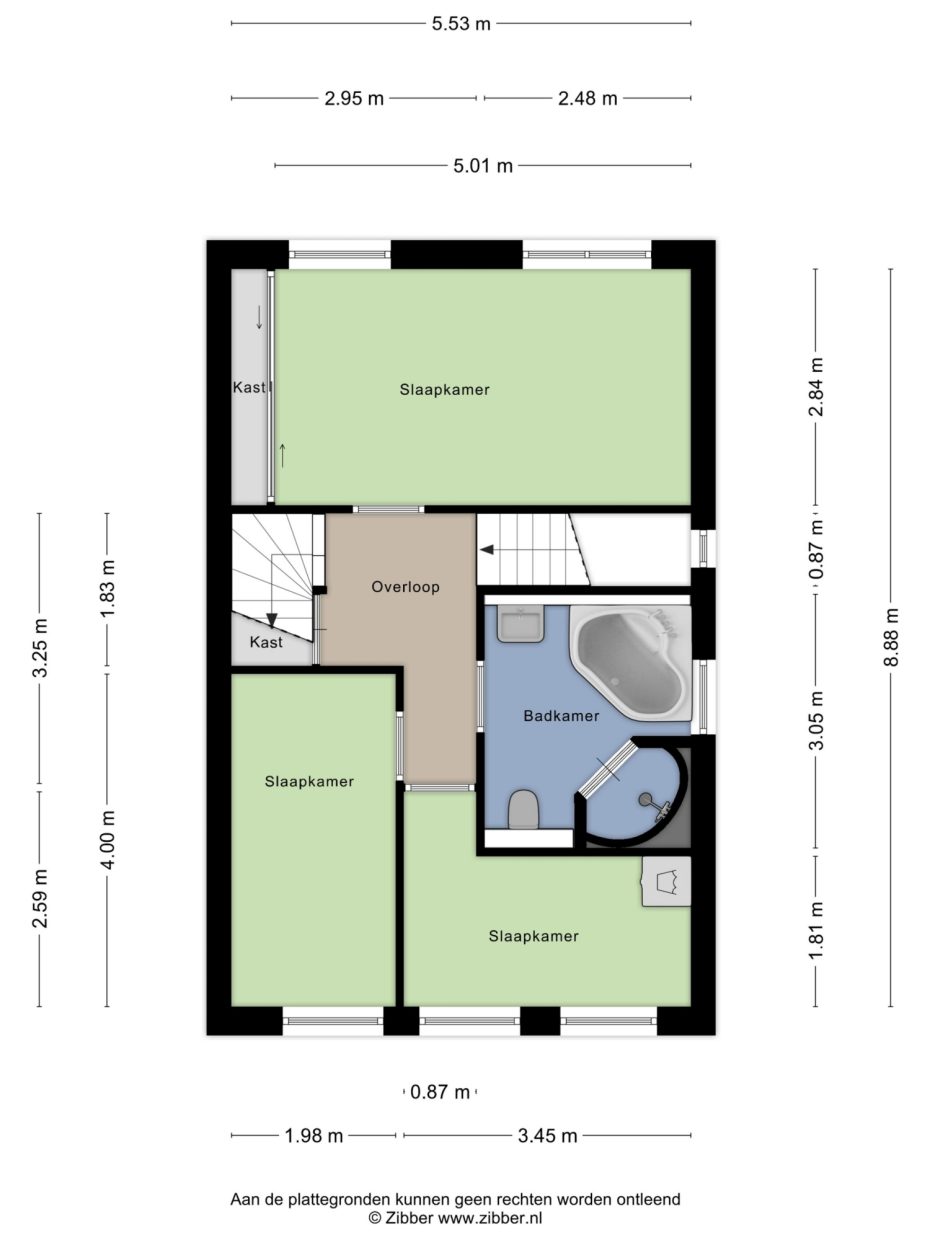 Gelaarsde Kat 1 plattegrond 2