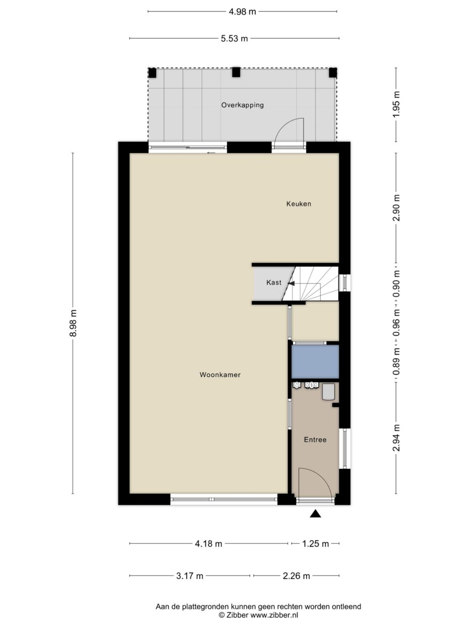 Gelaarsde Kat 1 plattegrond
