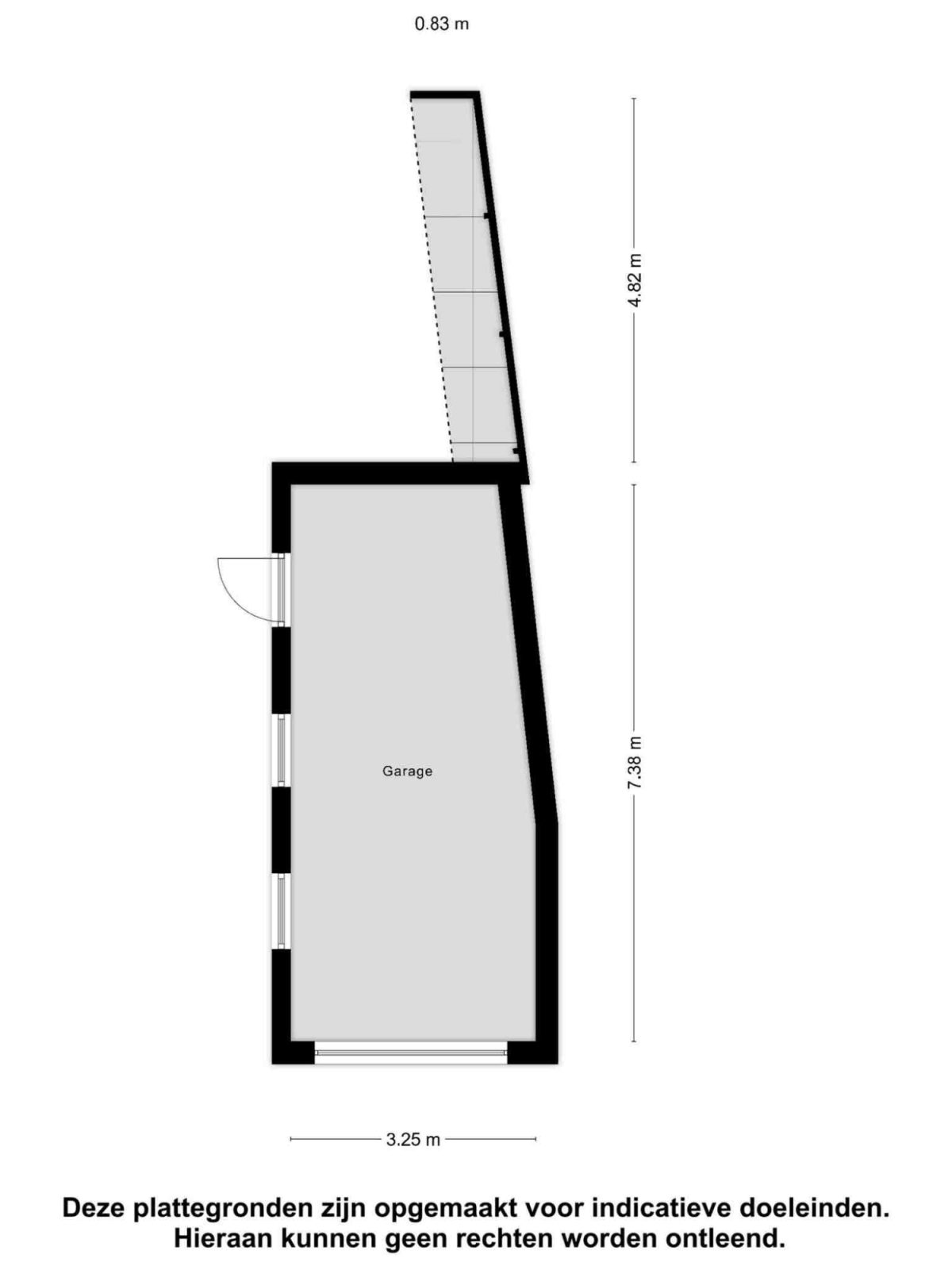 Windmolenstraat 61 plattegrond 3