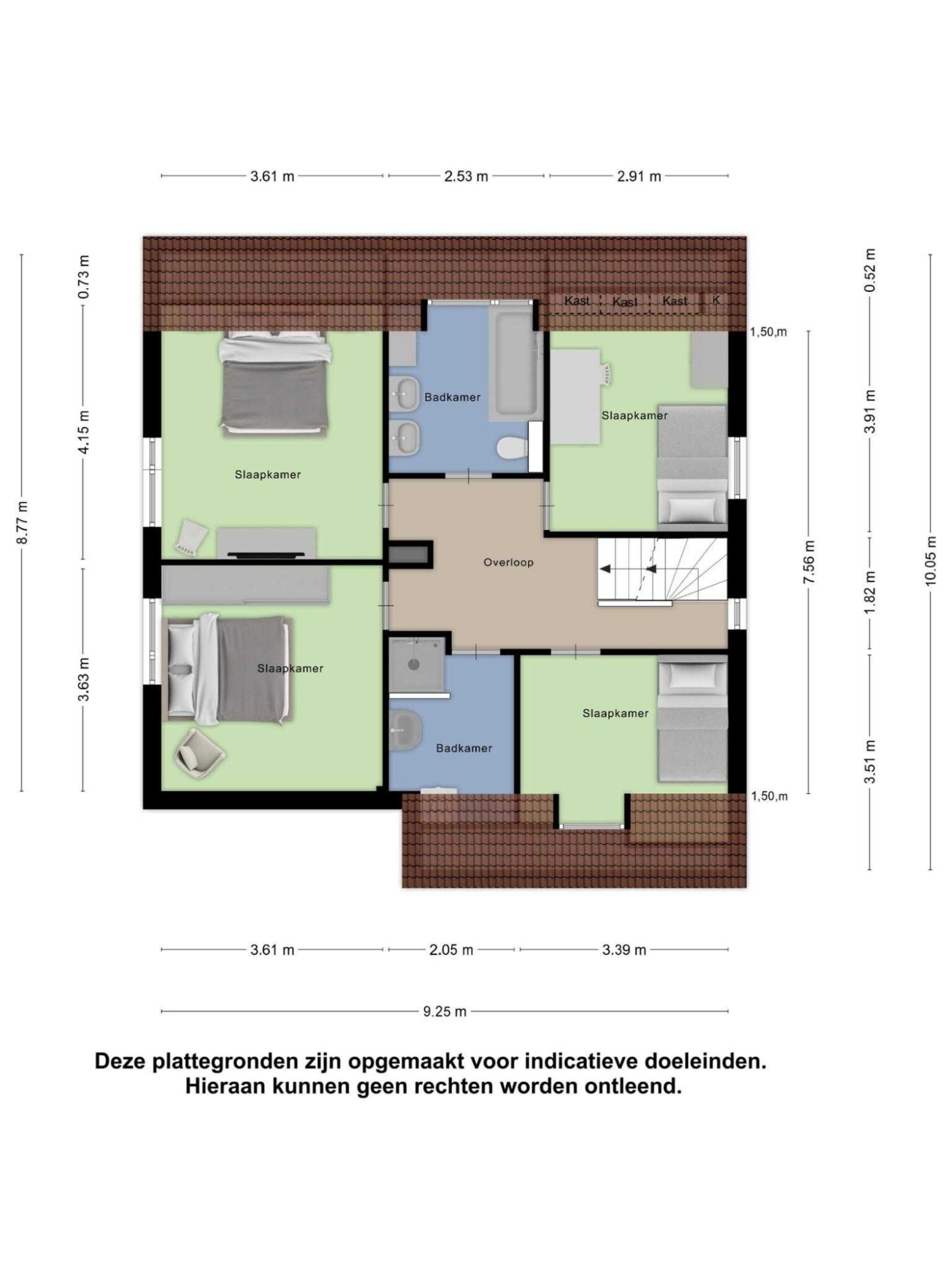 Windmolenstraat 61 plattegrond 2
