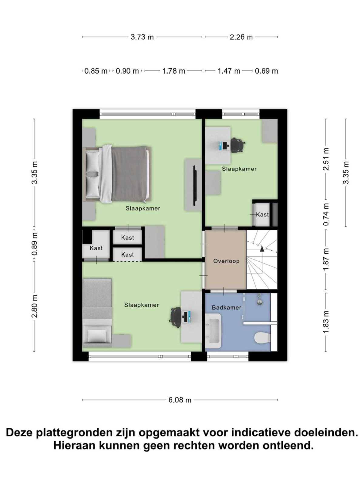 Romuluslaan 9 plattegrond 3
