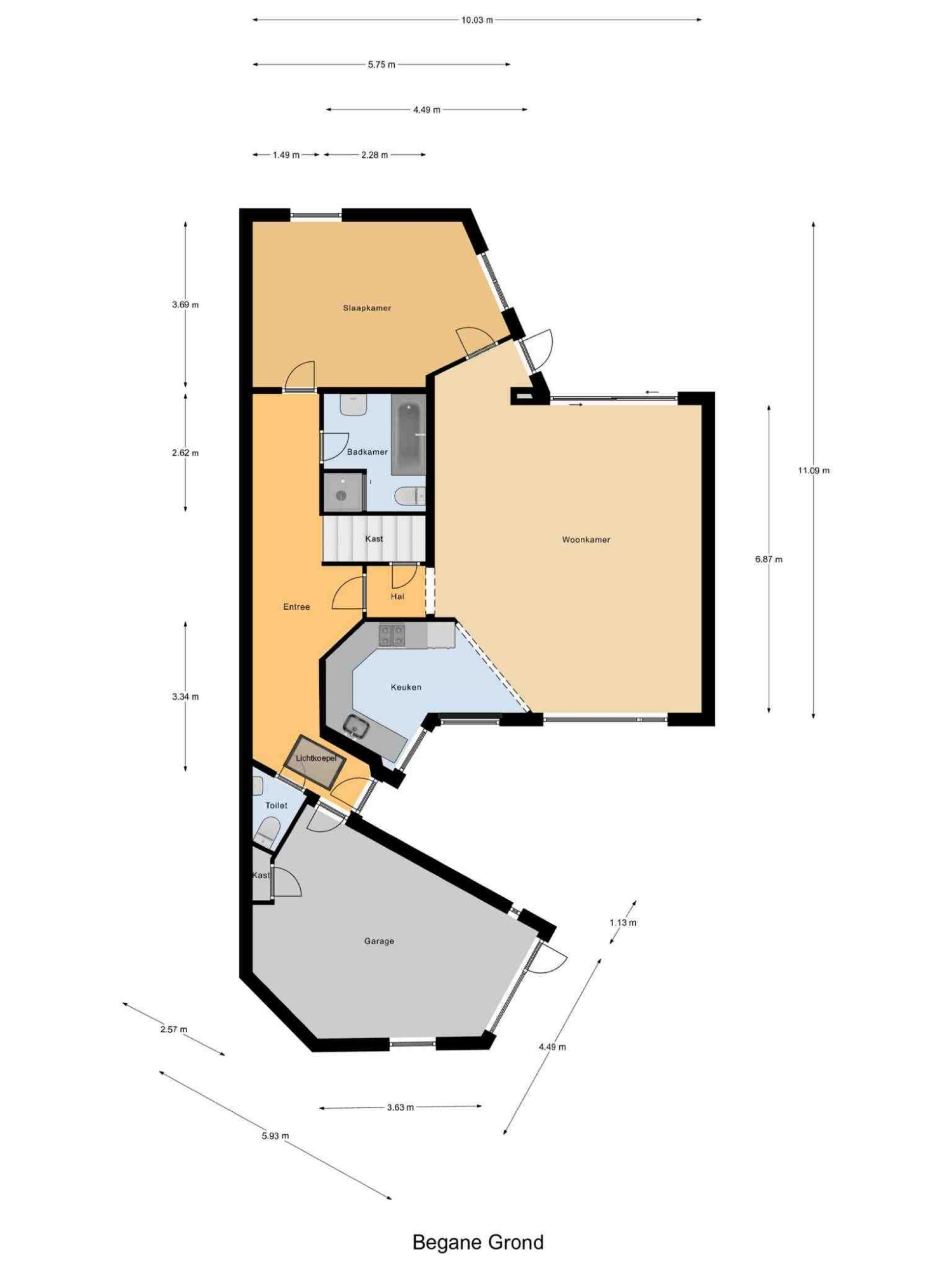 Windmolenstraat 51 plattegrond