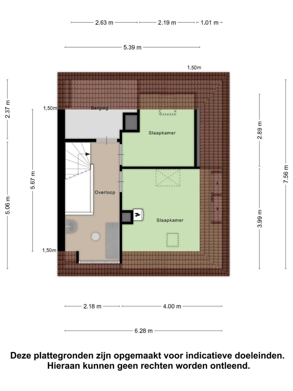 Gestelsestraat 87 plattegrond 3