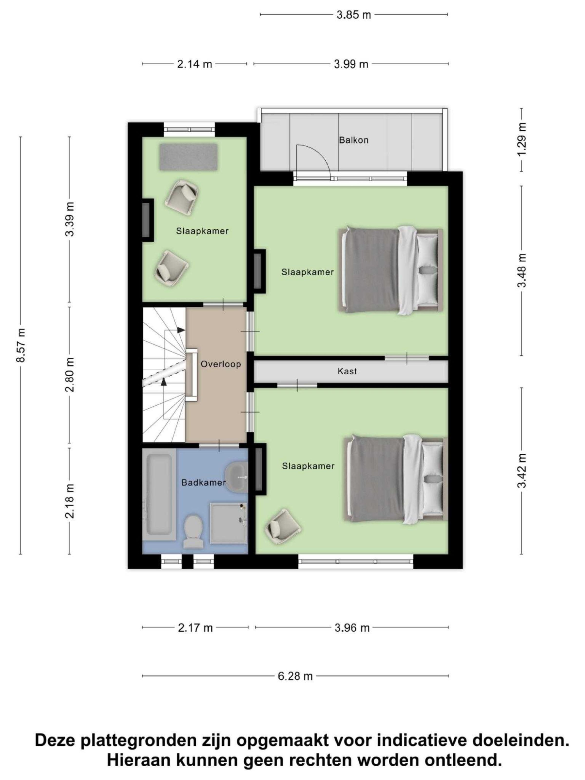 Gestelsestraat 87 plattegrond 2