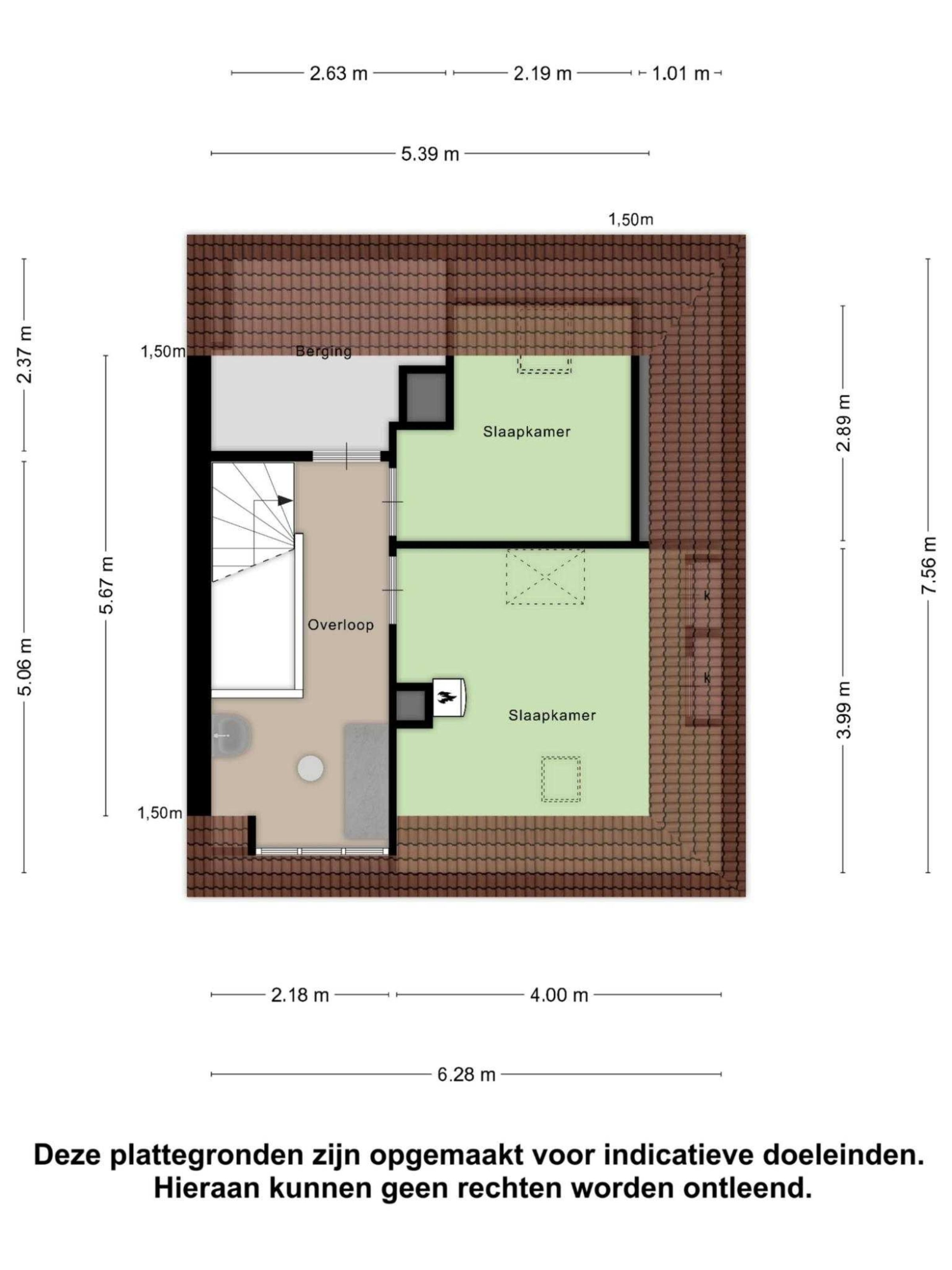 Gestelsestraat 87 plattegrond 3