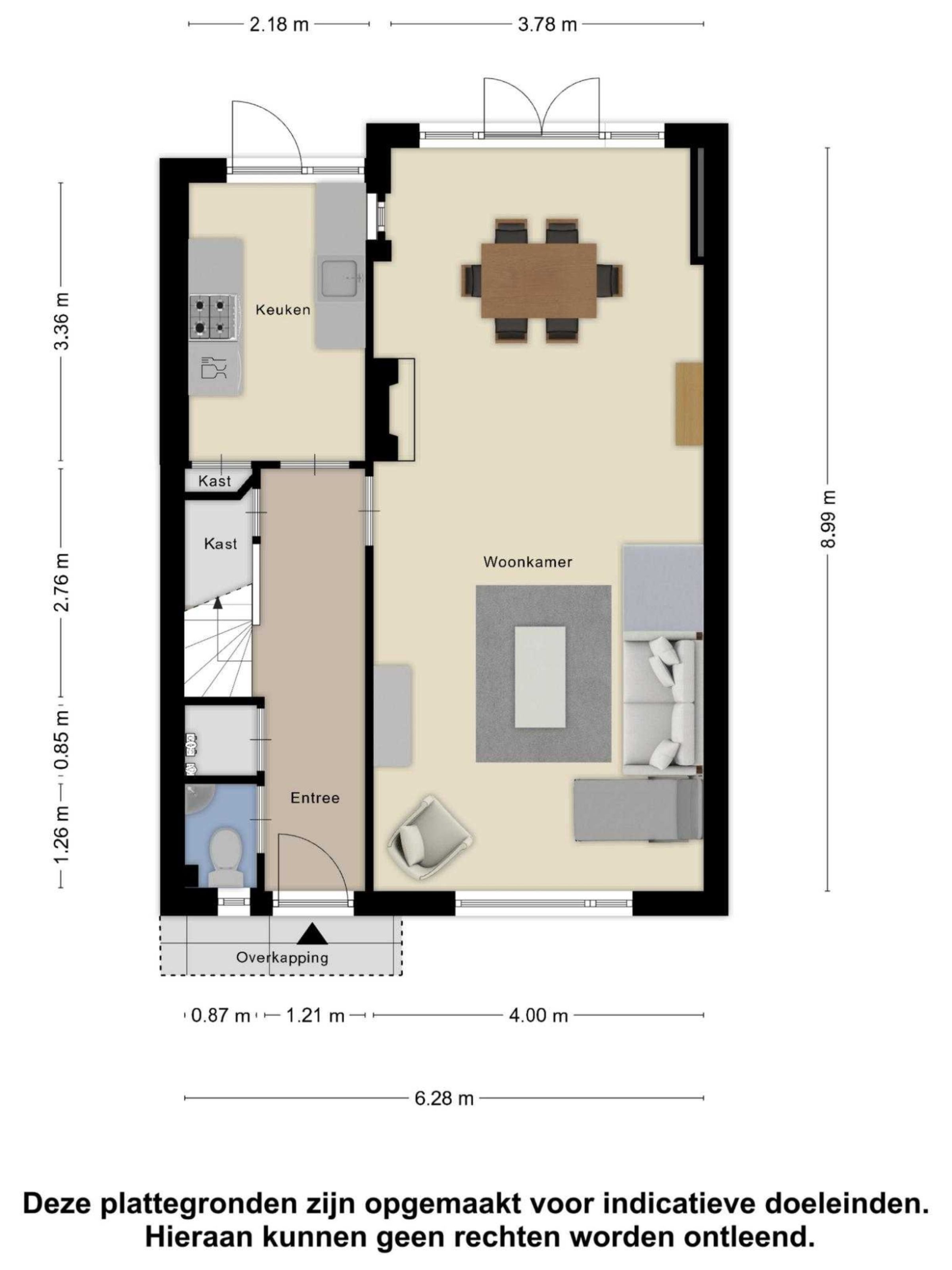 Gestelsestraat 87 plattegrond