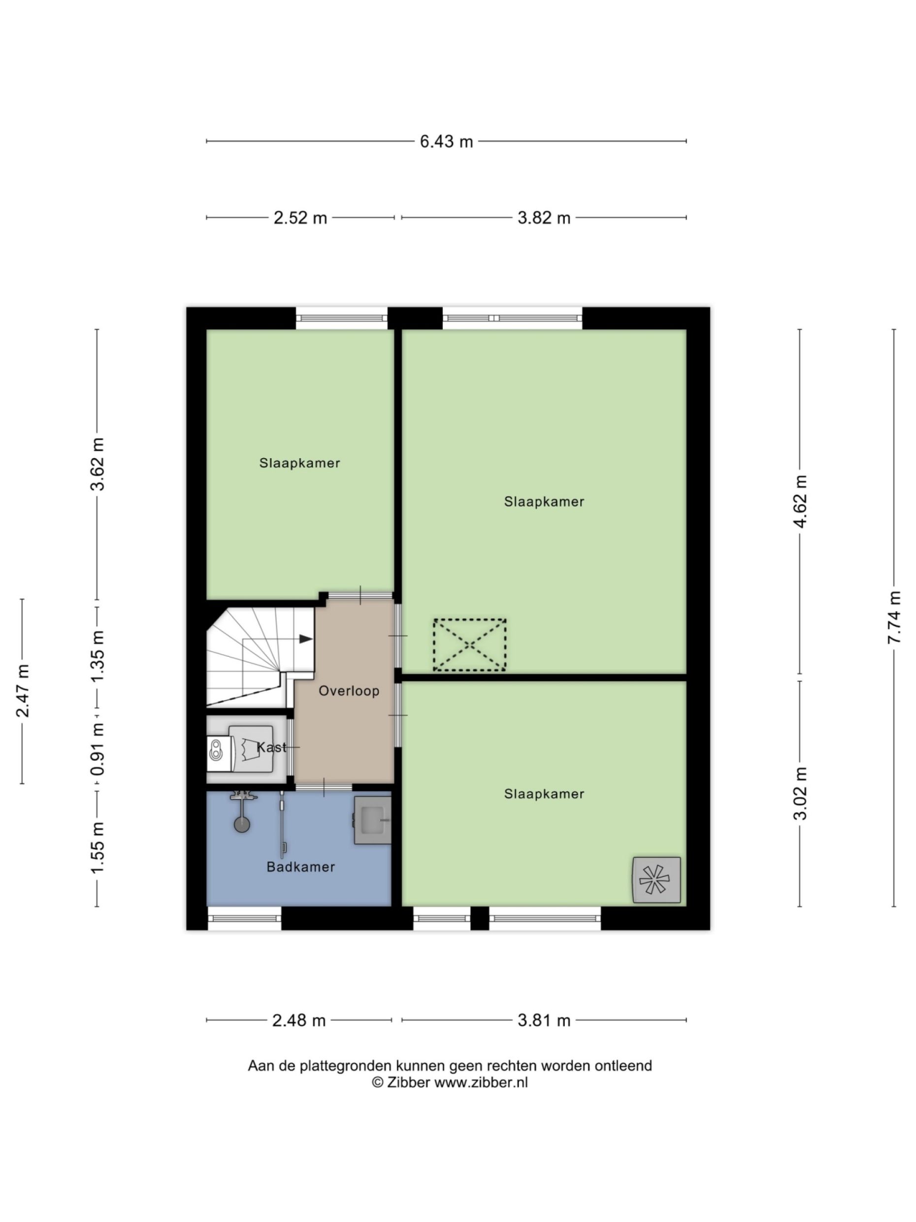 Lyonhof 27 plattegrond 2
