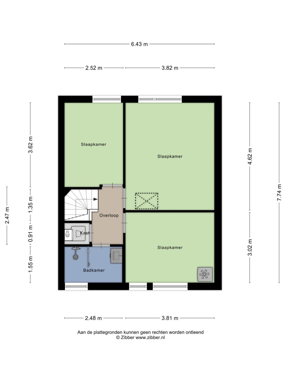 Lyonhof 27 plattegrond 2