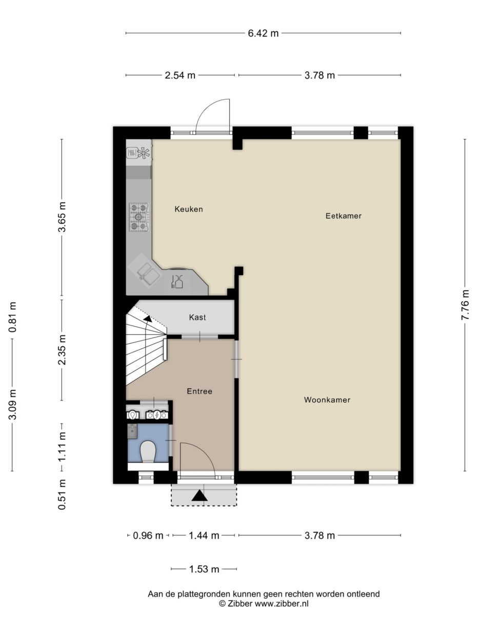 Lyonhof 27 plattegrond