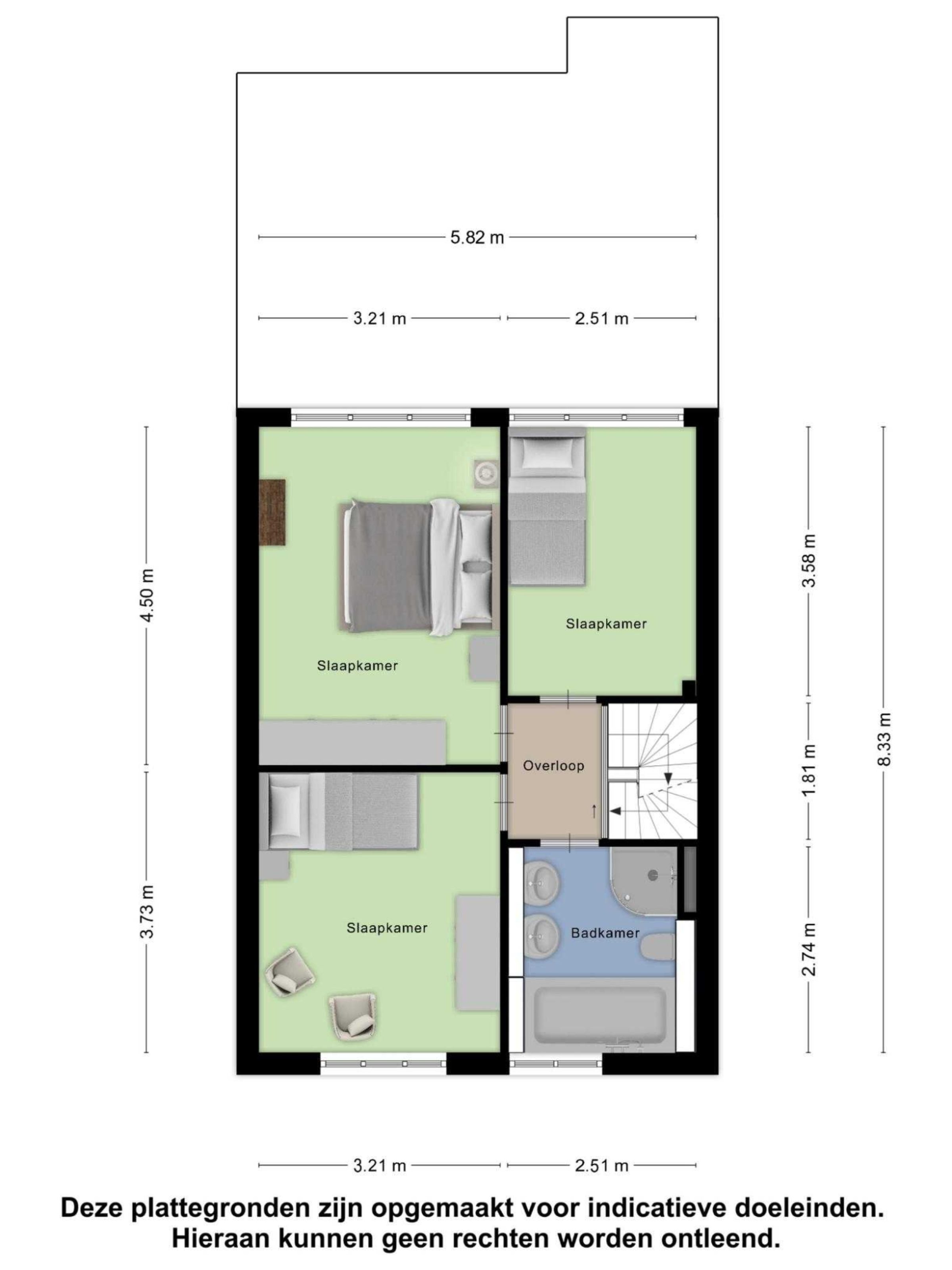 Lichtenberg 58 plattegrond 3