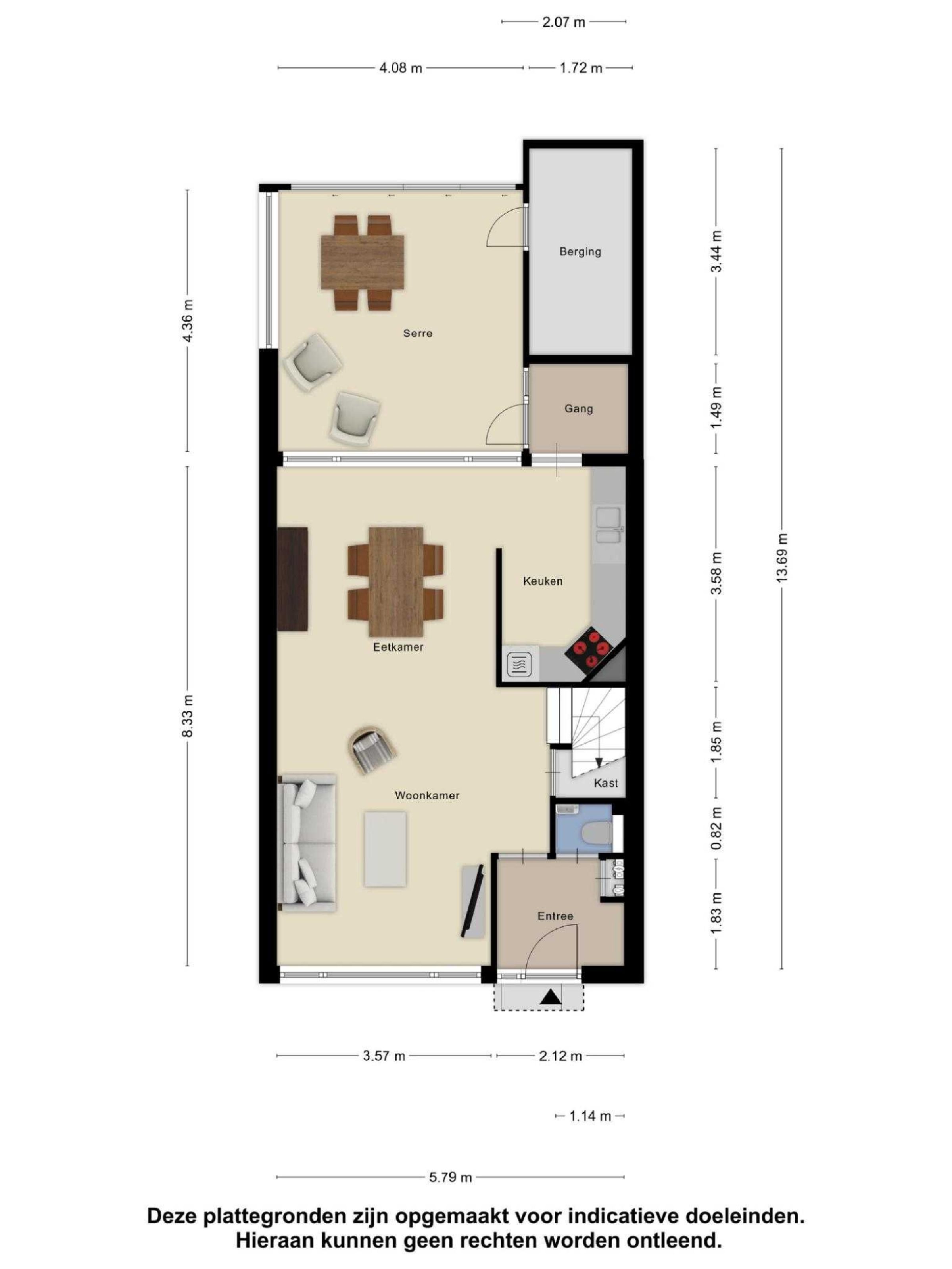 Lichtenberg 58 plattegrond