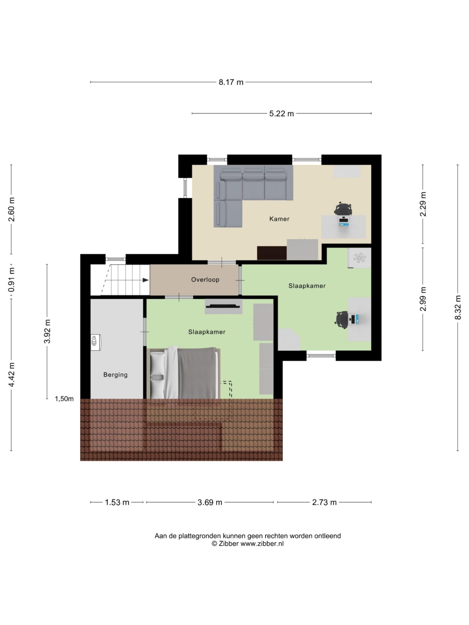 Cherbourglaan 22 plattegrond 4