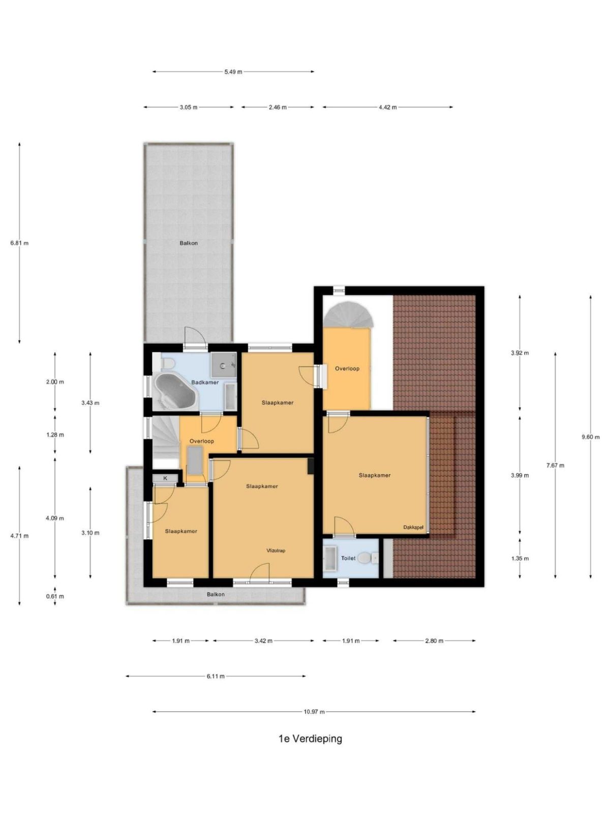 Vlokhovenseweg 44 A plattegrond 3