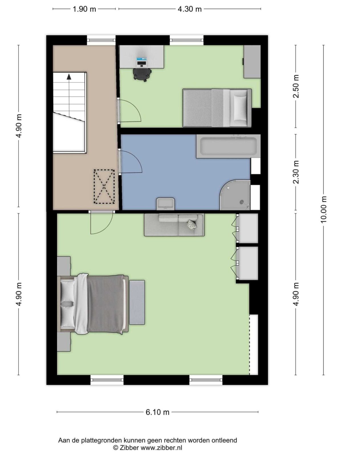 Hoofdstraat 22 plattegrond 4