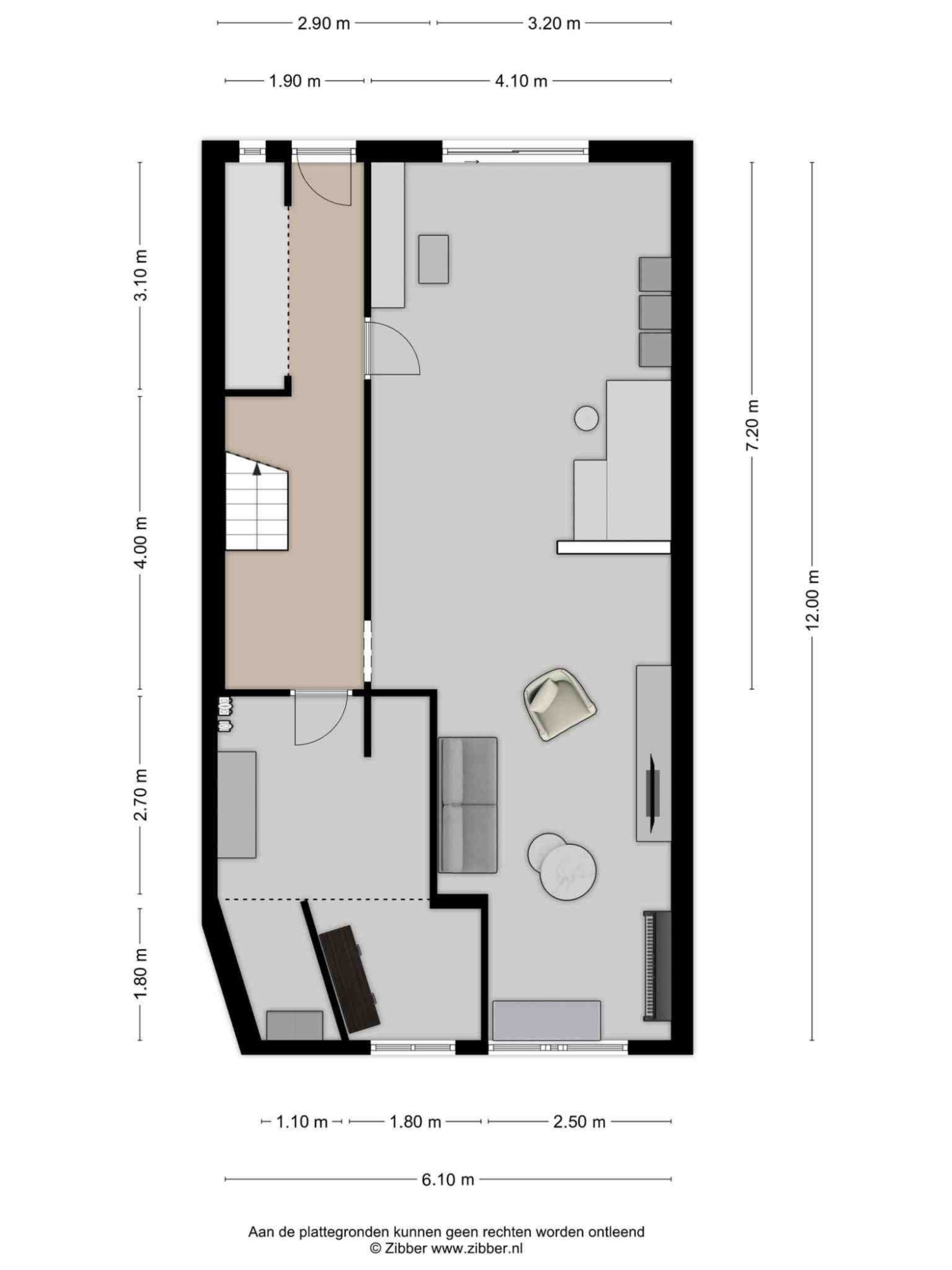 Hoofdstraat 22 plattegrond 2