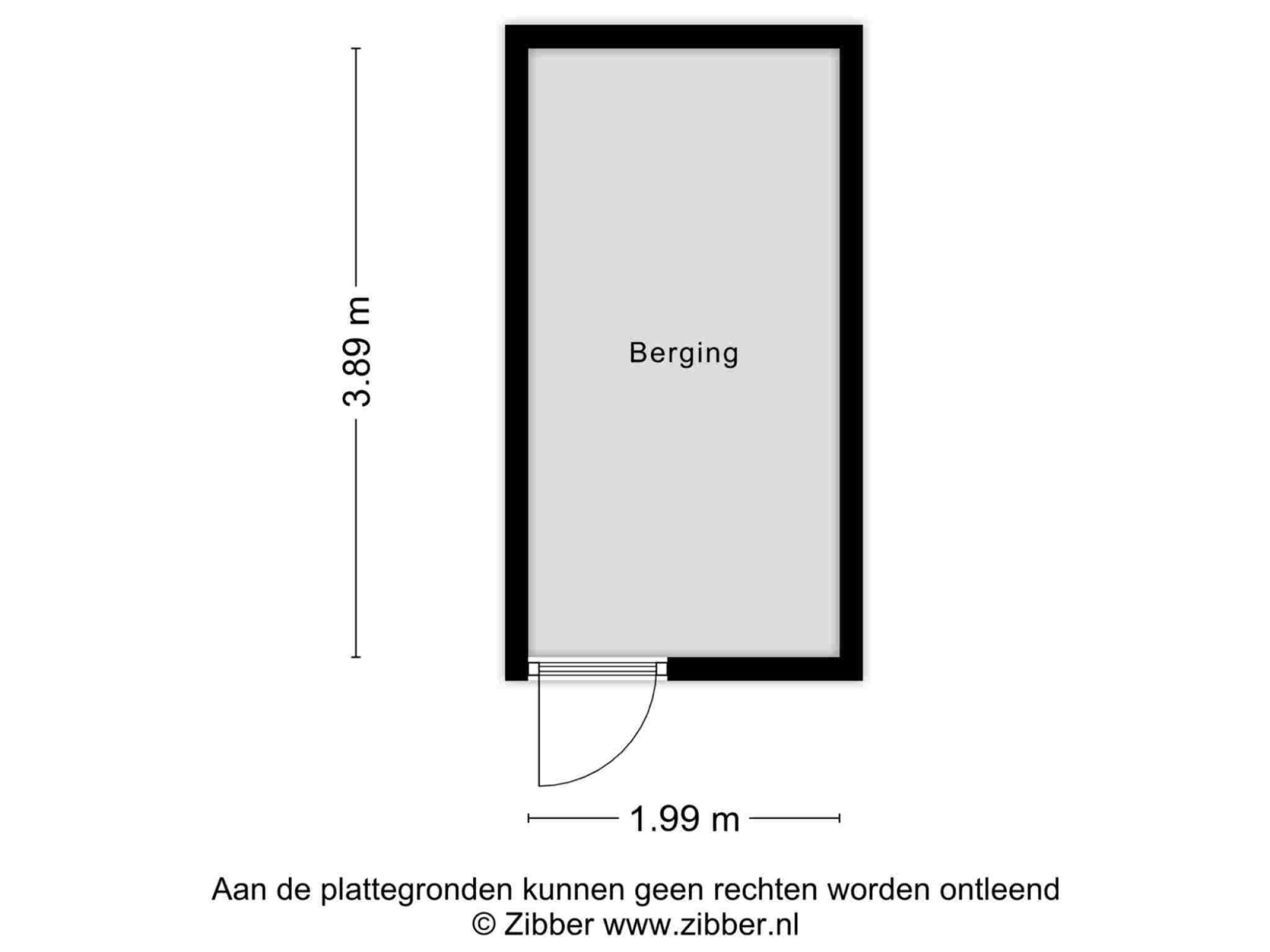 Maalakker 74 A plattegrond 2