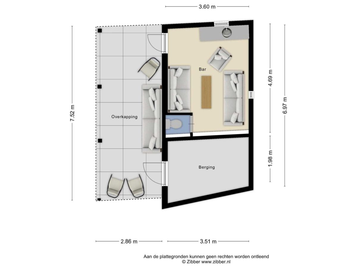 Hoge Maasdijk 44 plattegrond