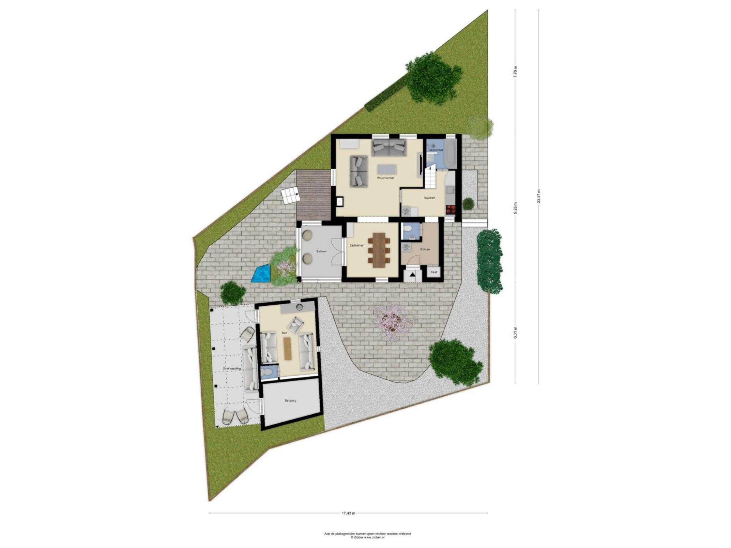 Hoge Maasdijk 44 plattegrond 2