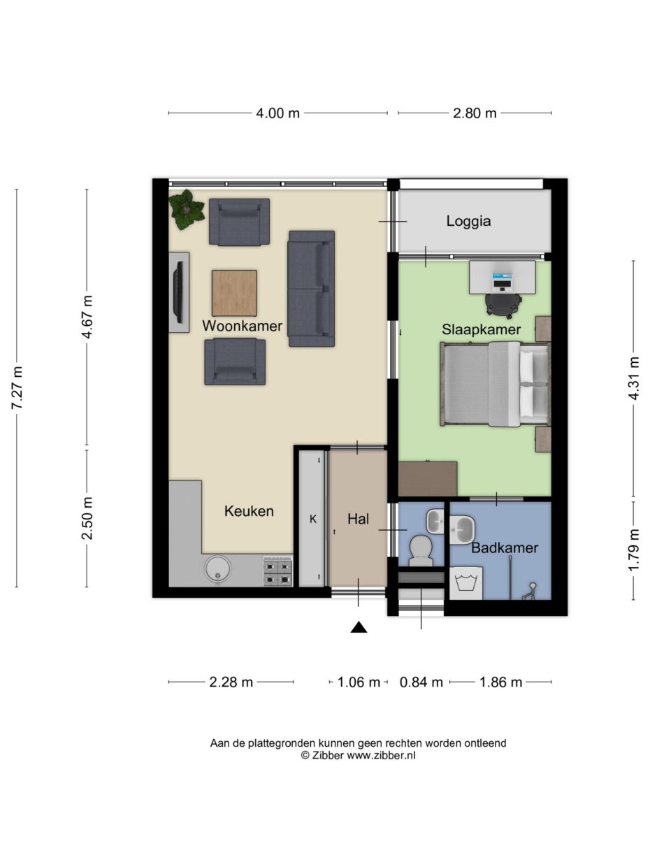 Penelopestraat 73 plattegrond