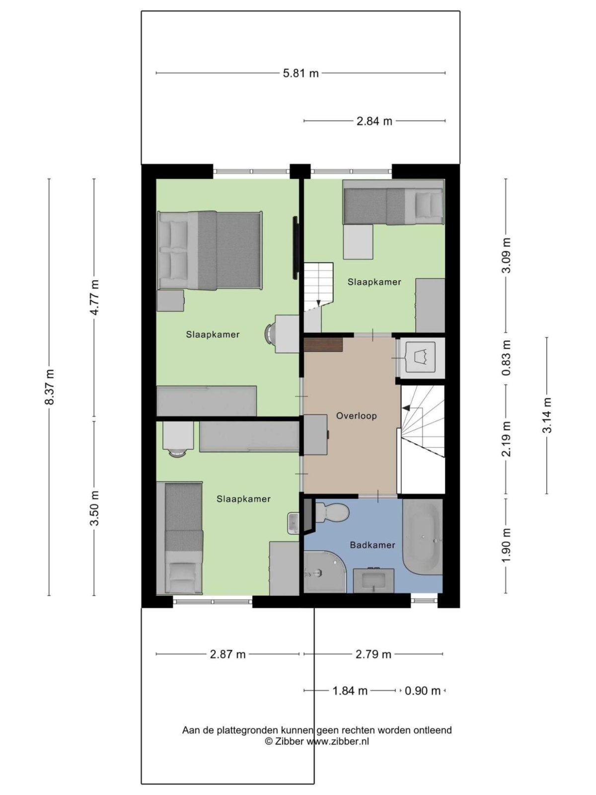 Generaal Linckerslaan 23 plattegrond 2