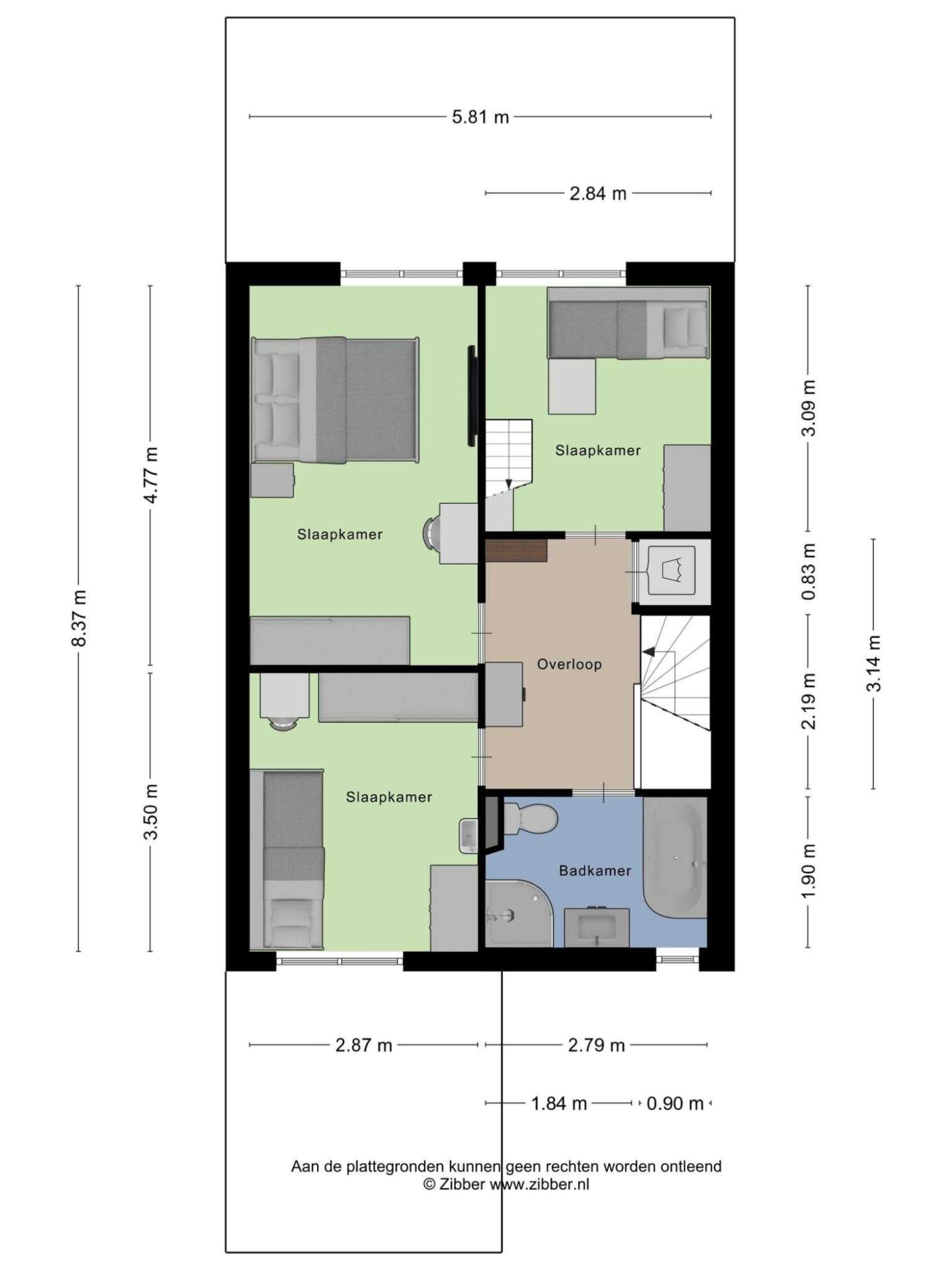 Generaal Linckerslaan 23 plattegrond 2