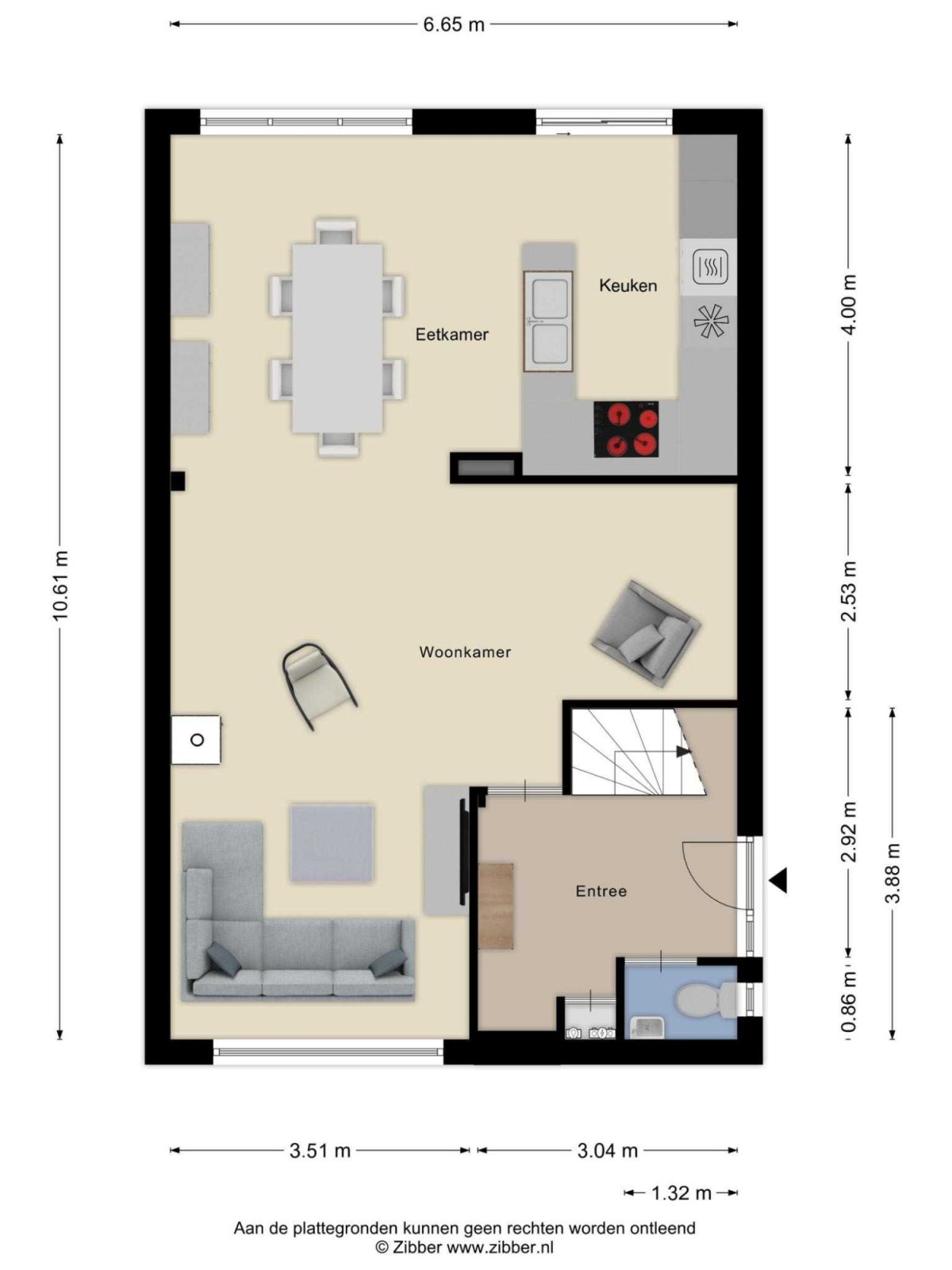 Burgemeester Mostermanslaan 3 plattegrond