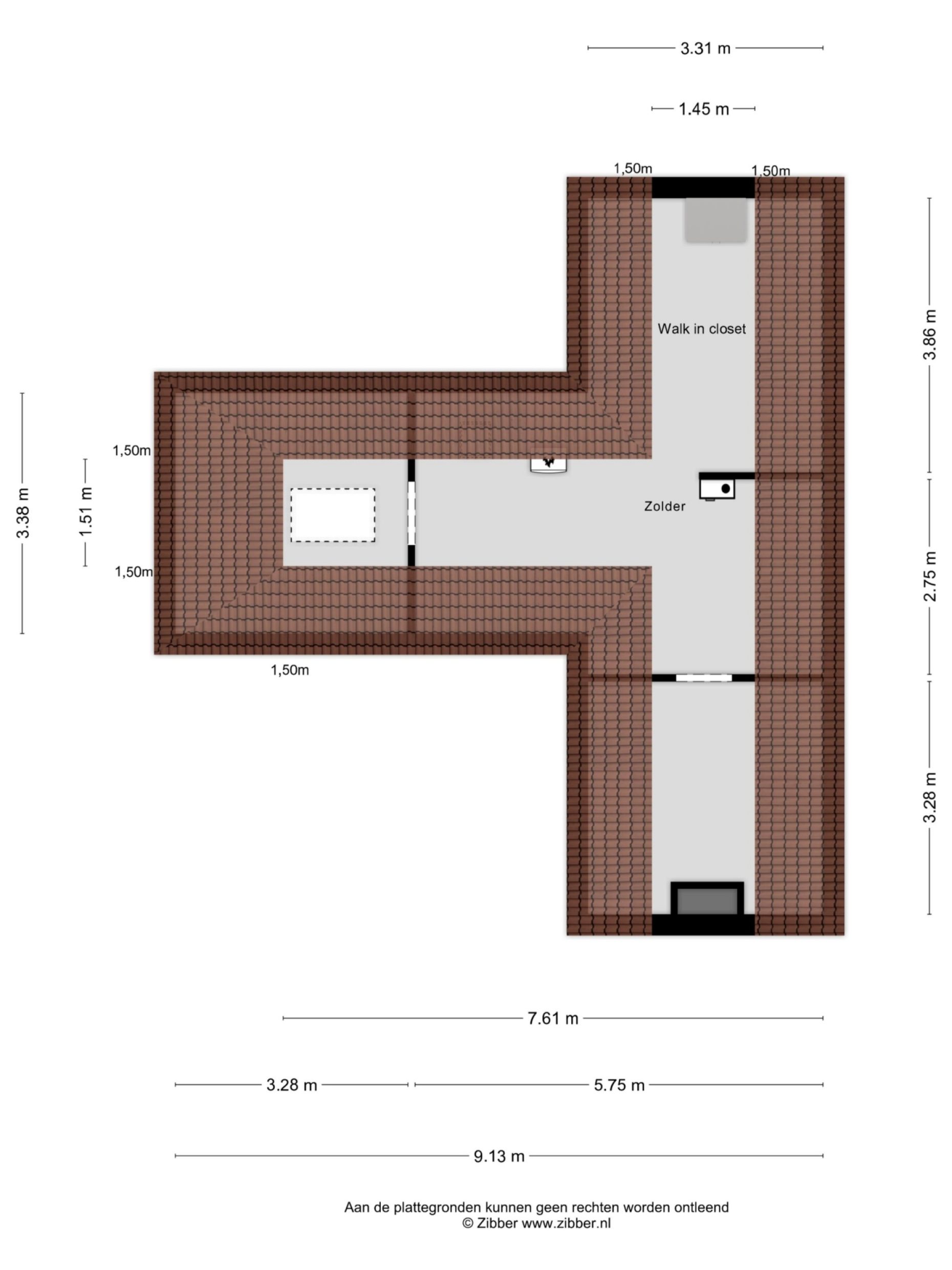 Fréjushof 8 plattegrond 3