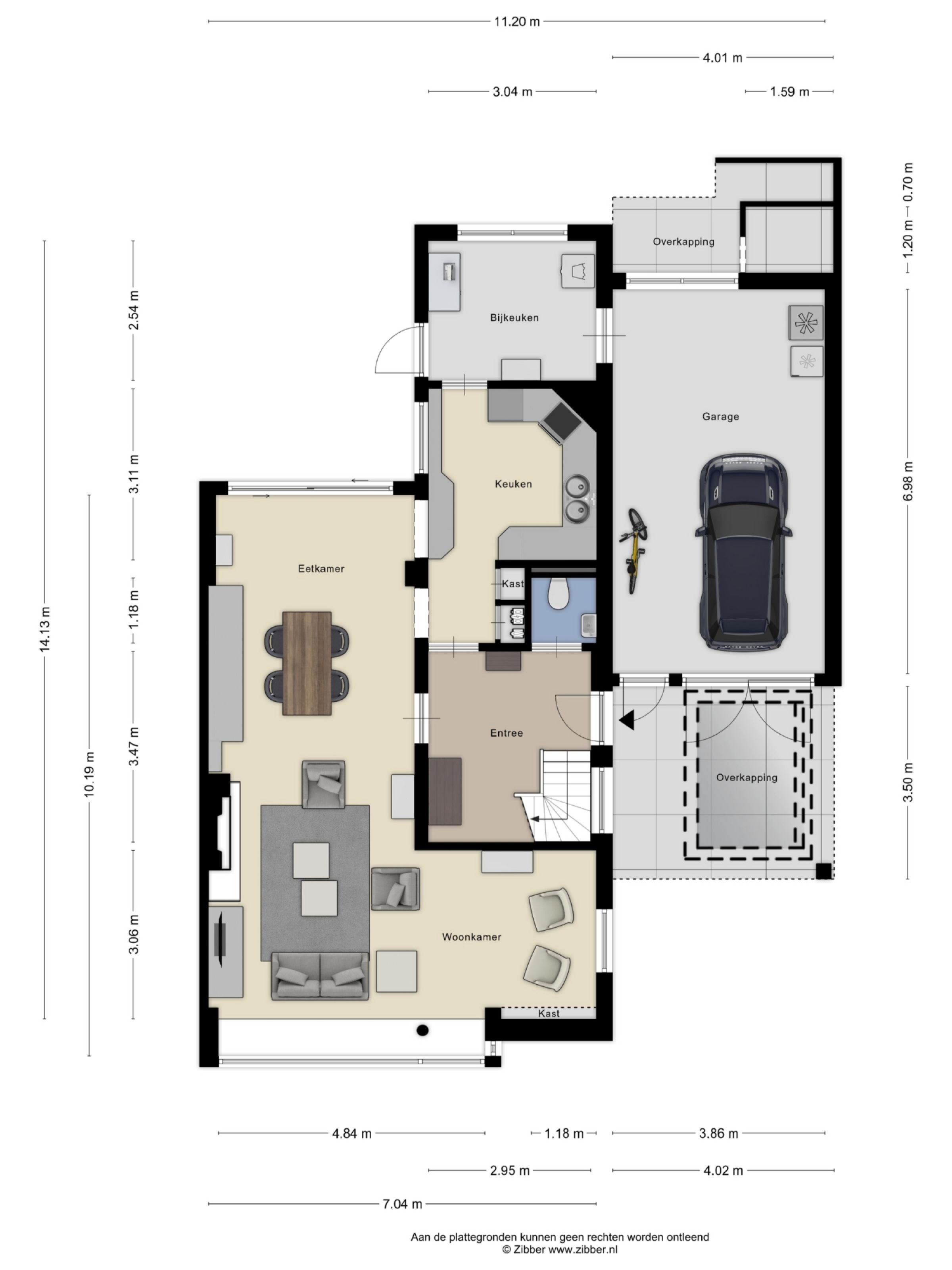 Icaruslaan 22 plattegrond