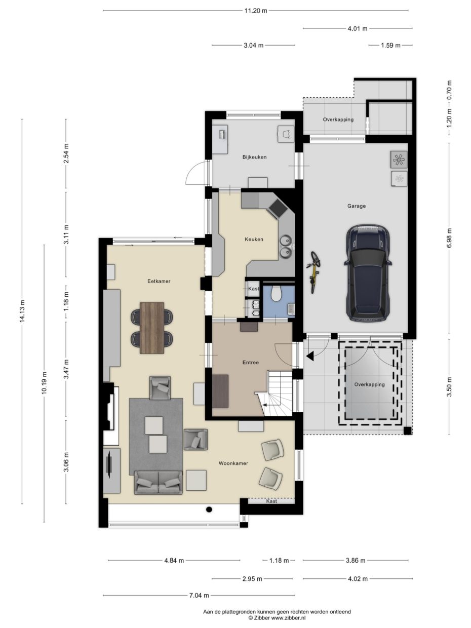 Icaruslaan 22 plattegrond