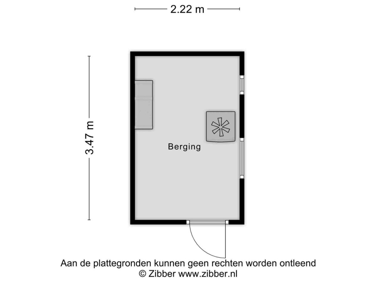 Jan van Eyckgracht 111 plattegrond 2