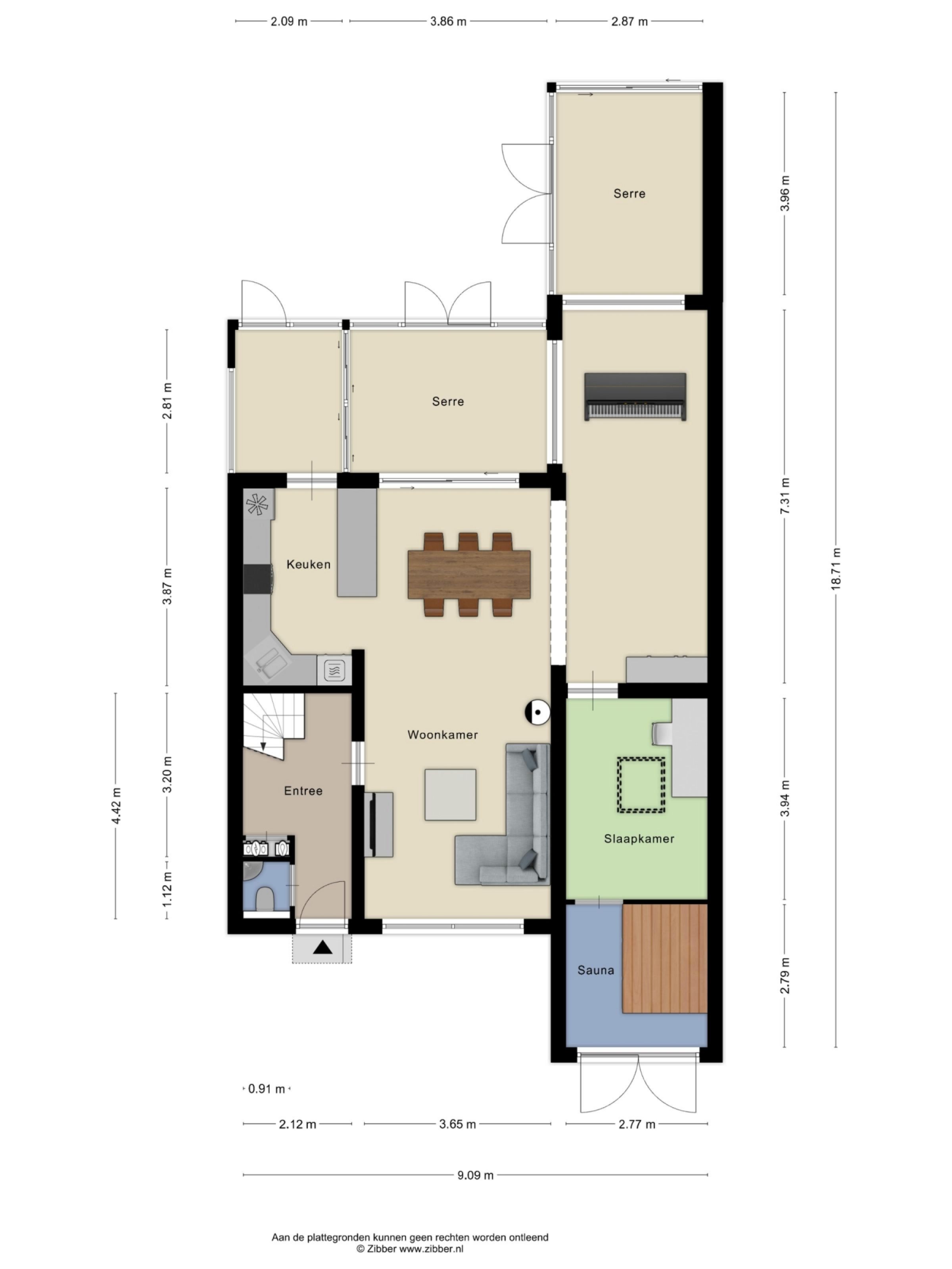 Barisakker 106 plattegrond