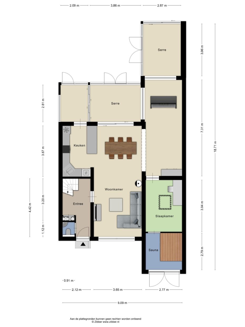 Barisakker 106 plattegrond