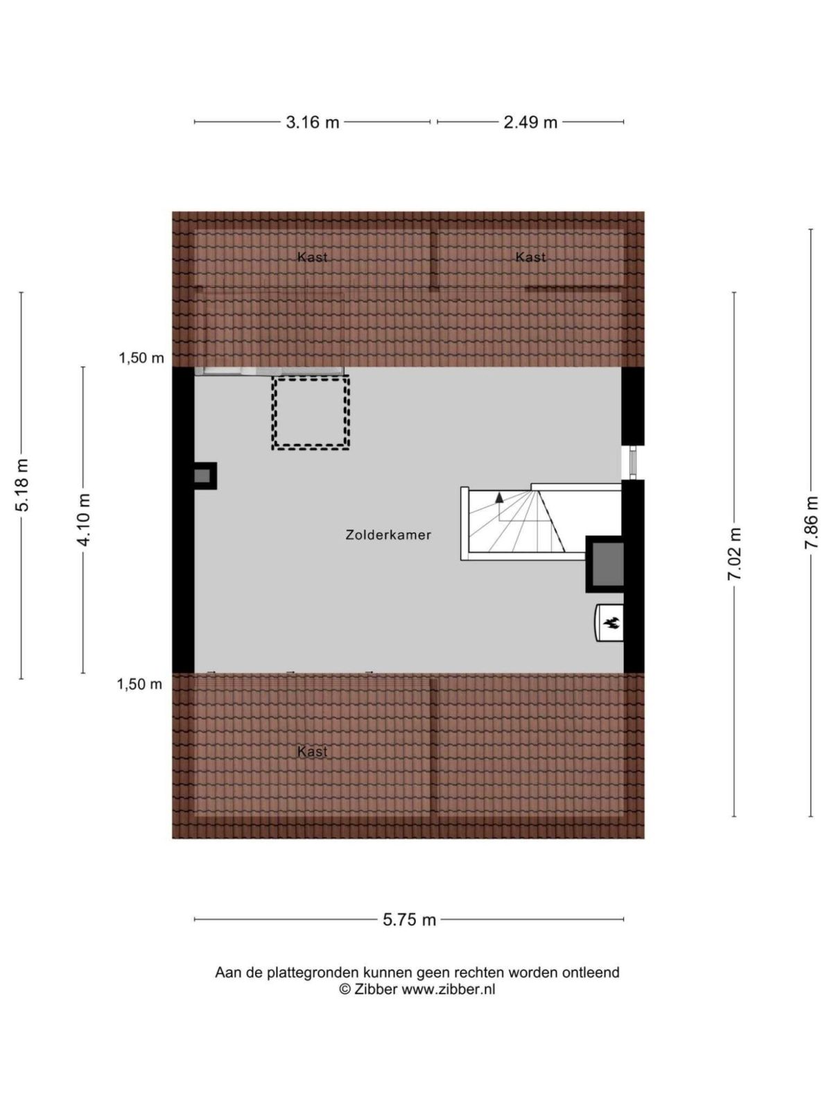 Aalkensland 18 plattegrond 3