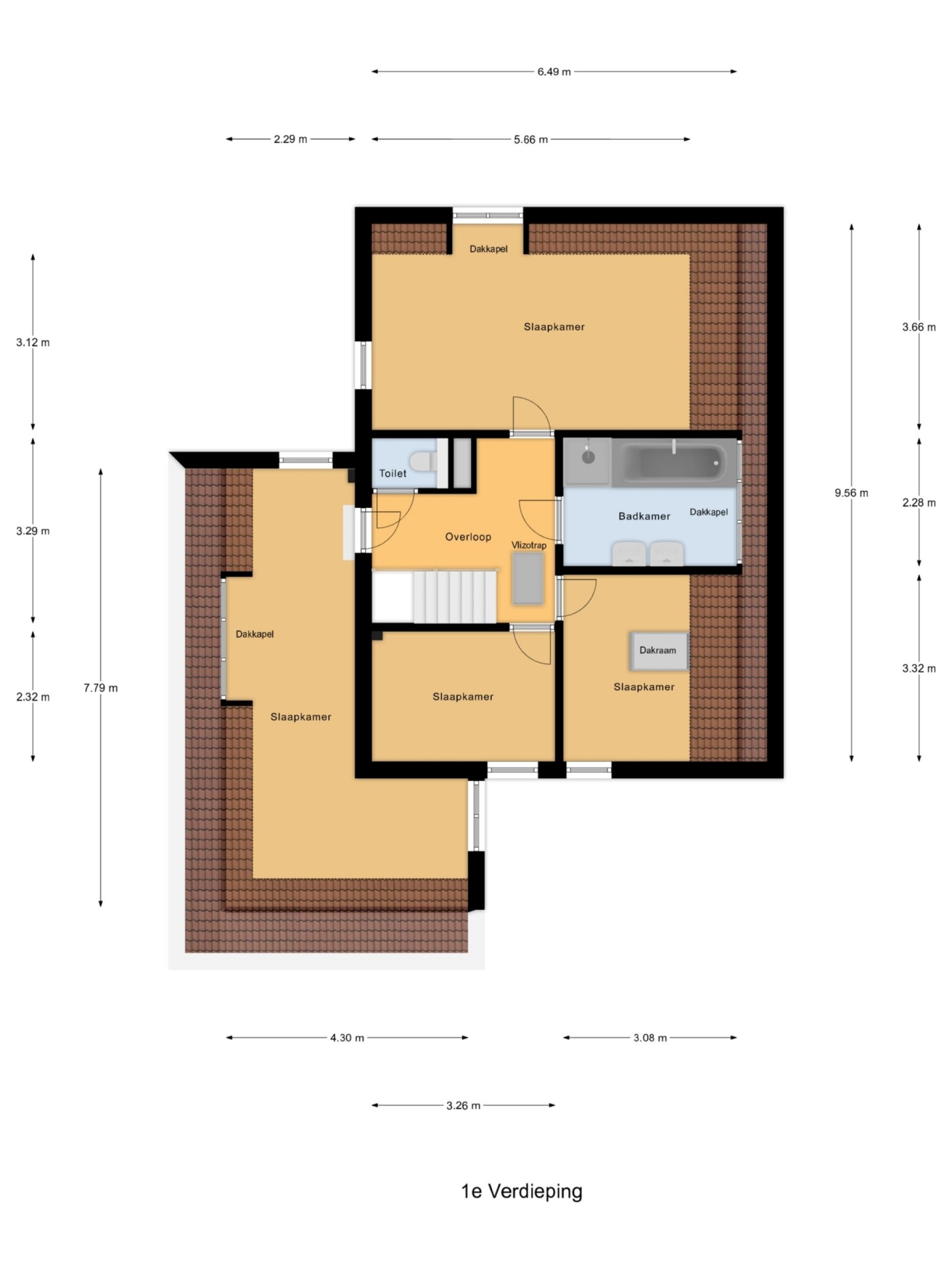 Oudenstein 9 plattegrond 2