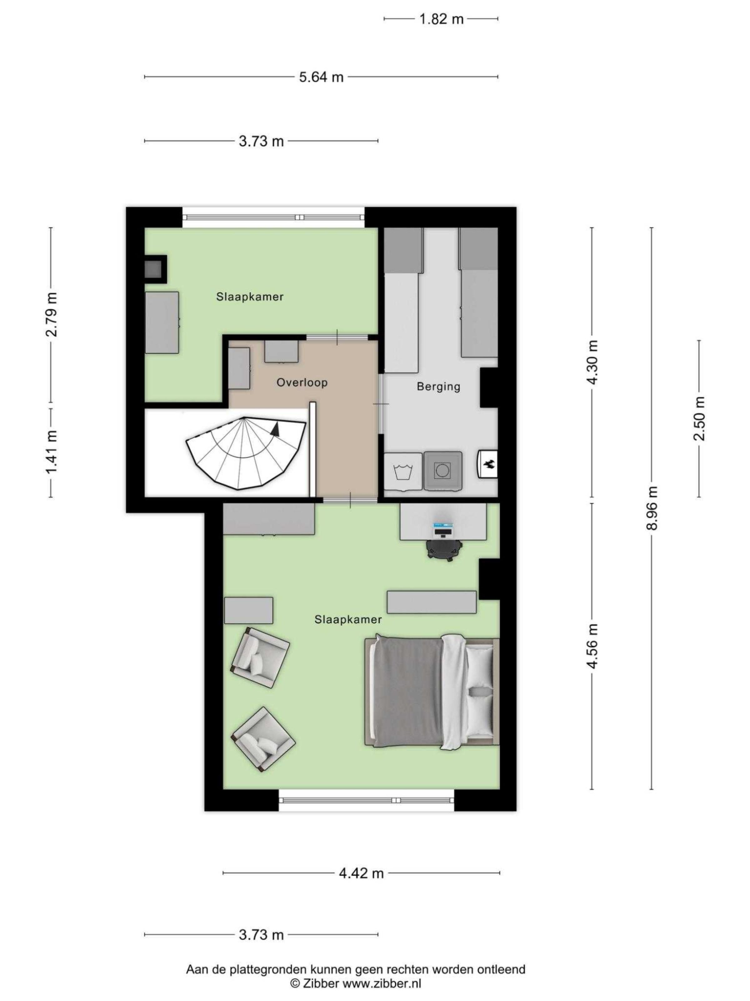 Van Erpstraat 56 plattegrond 3