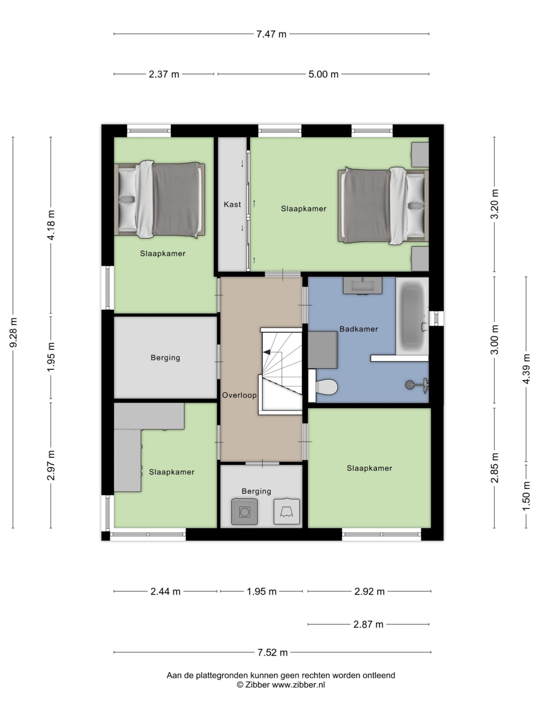 Roodkapje 25 plattegrond 2