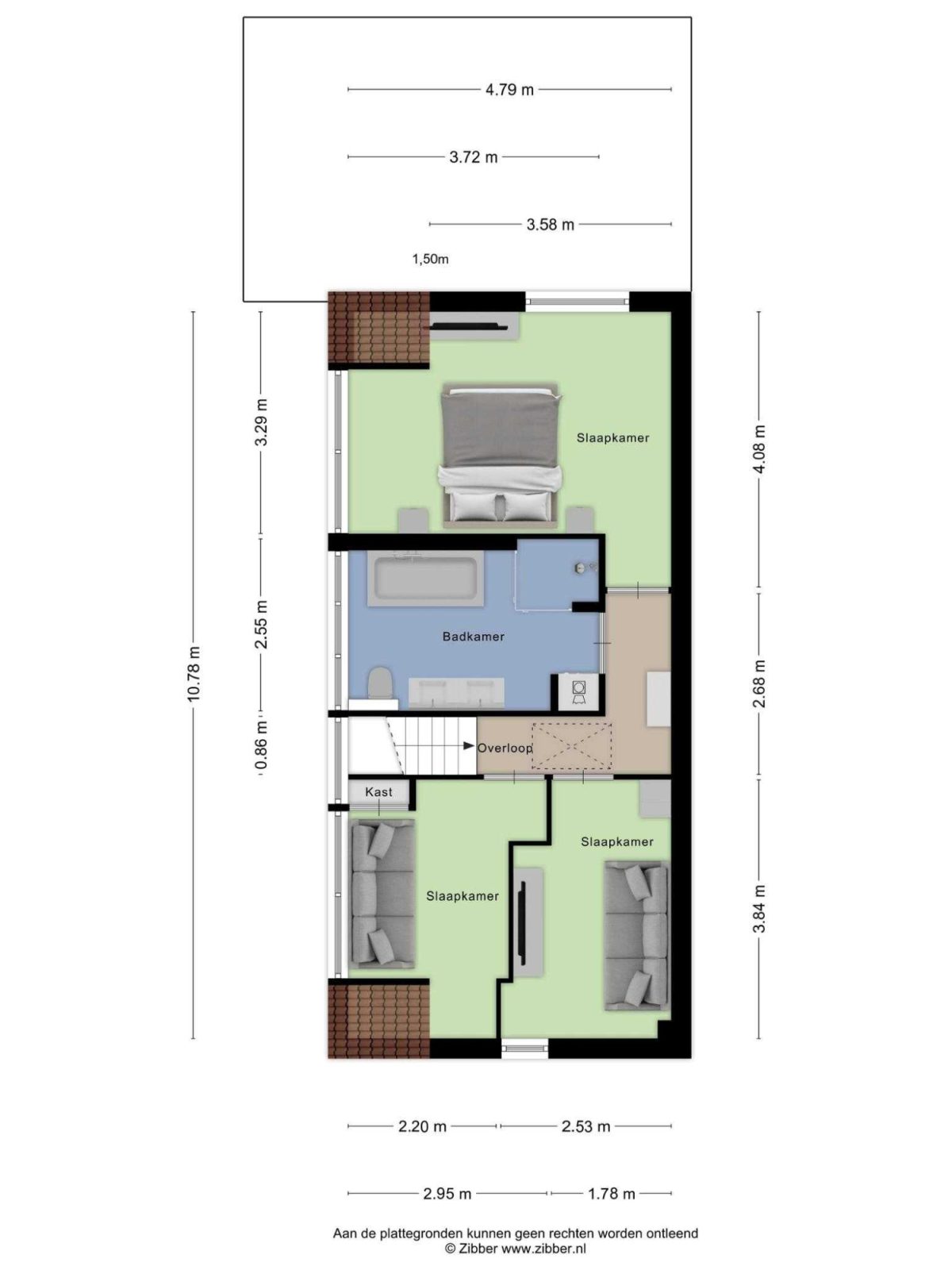 Nemerlaerhof 1 plattegrond 2